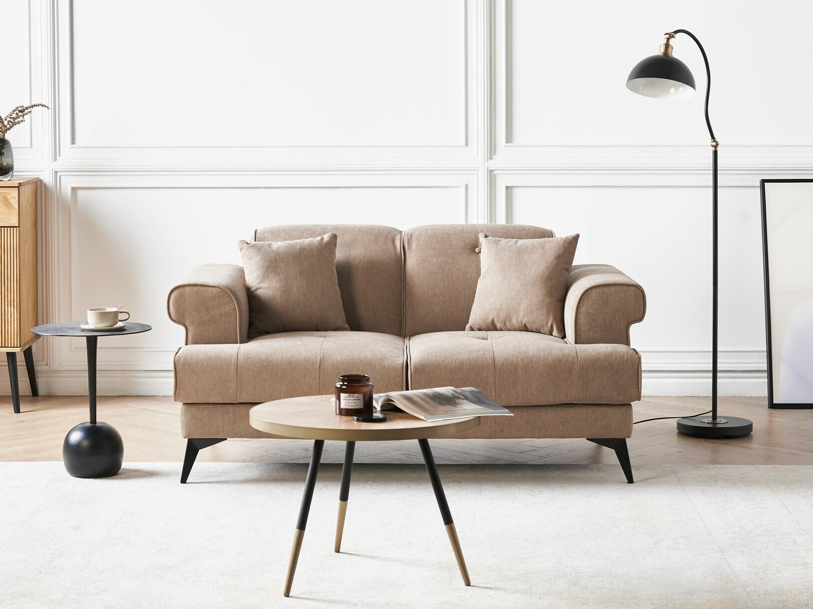 Sofa Berwyn 2371 (Svetlo smeđa)