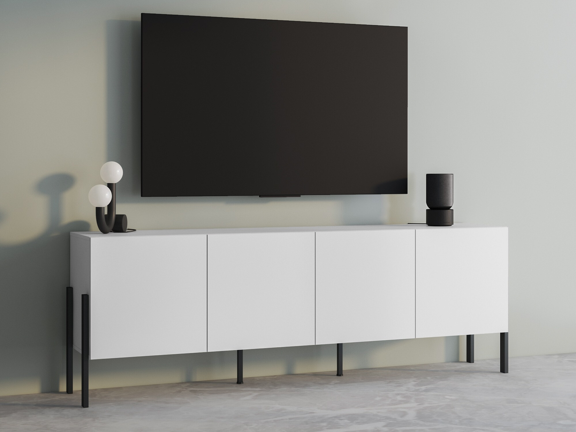 TV komoda Etsore 100 (Belo)