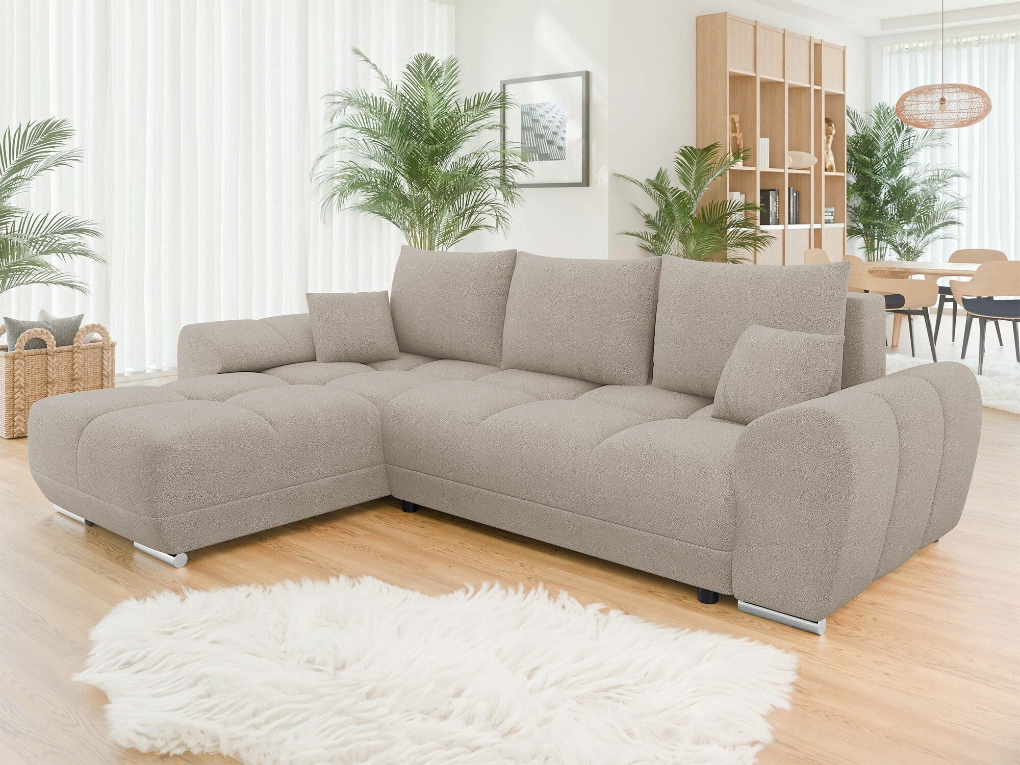 Ugaona sofa Camden 100 (Velo 623)