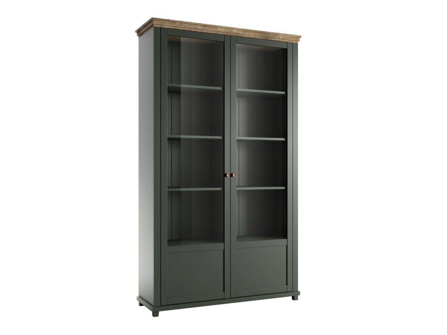 Polica Tolnue 102 (Tamno zelena + Храст лефкас)