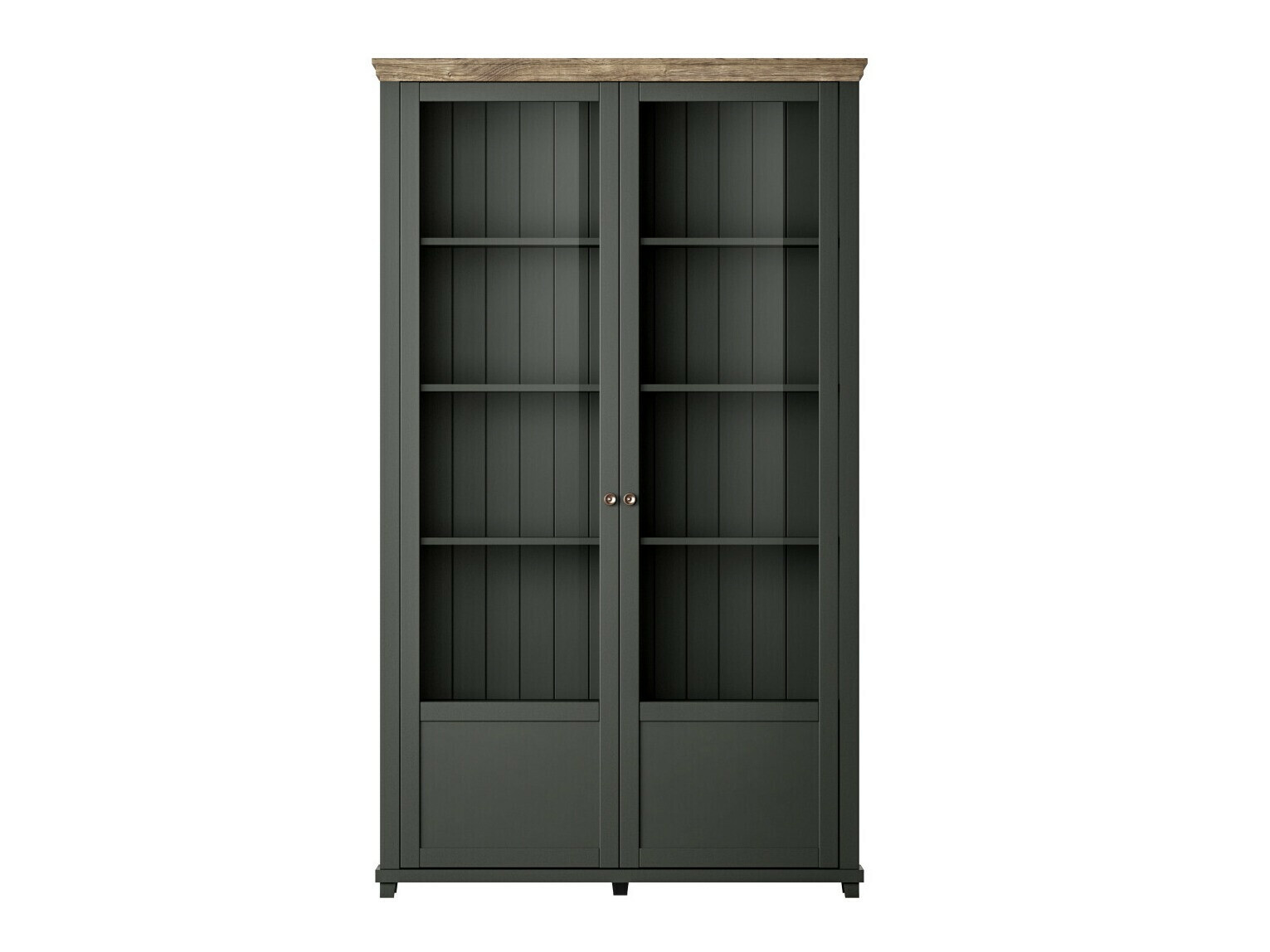 Polica Tolnue 102 (Tamno zelena + Храст лефкас)