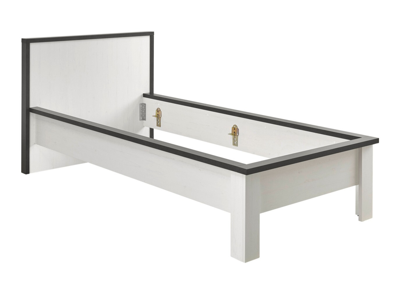 Set spavaća soba Cirtale 128 (Izbeljeni bor + Antracit)