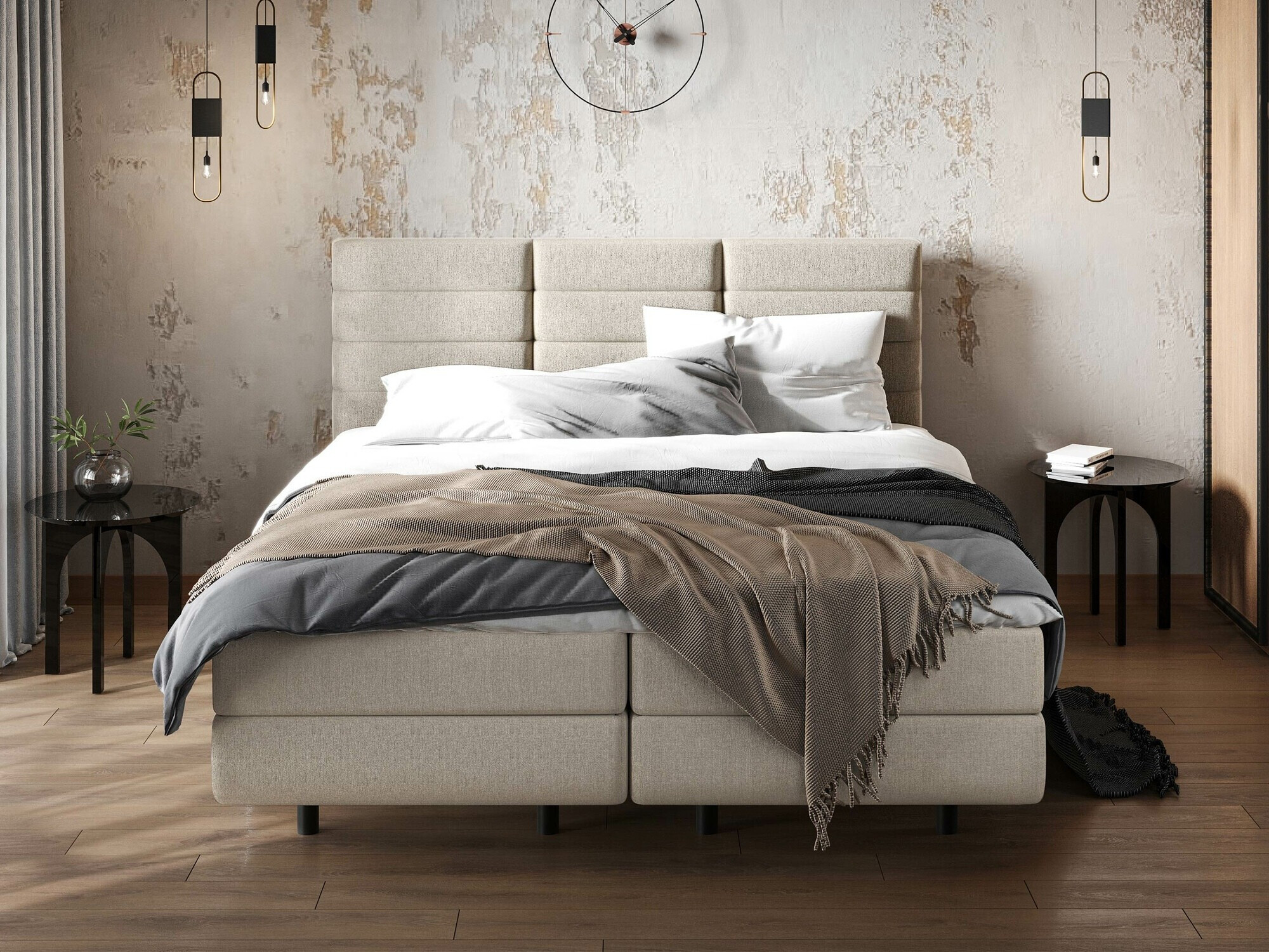 Boxspring krevet ComfiDream 180 (Barrel 04)