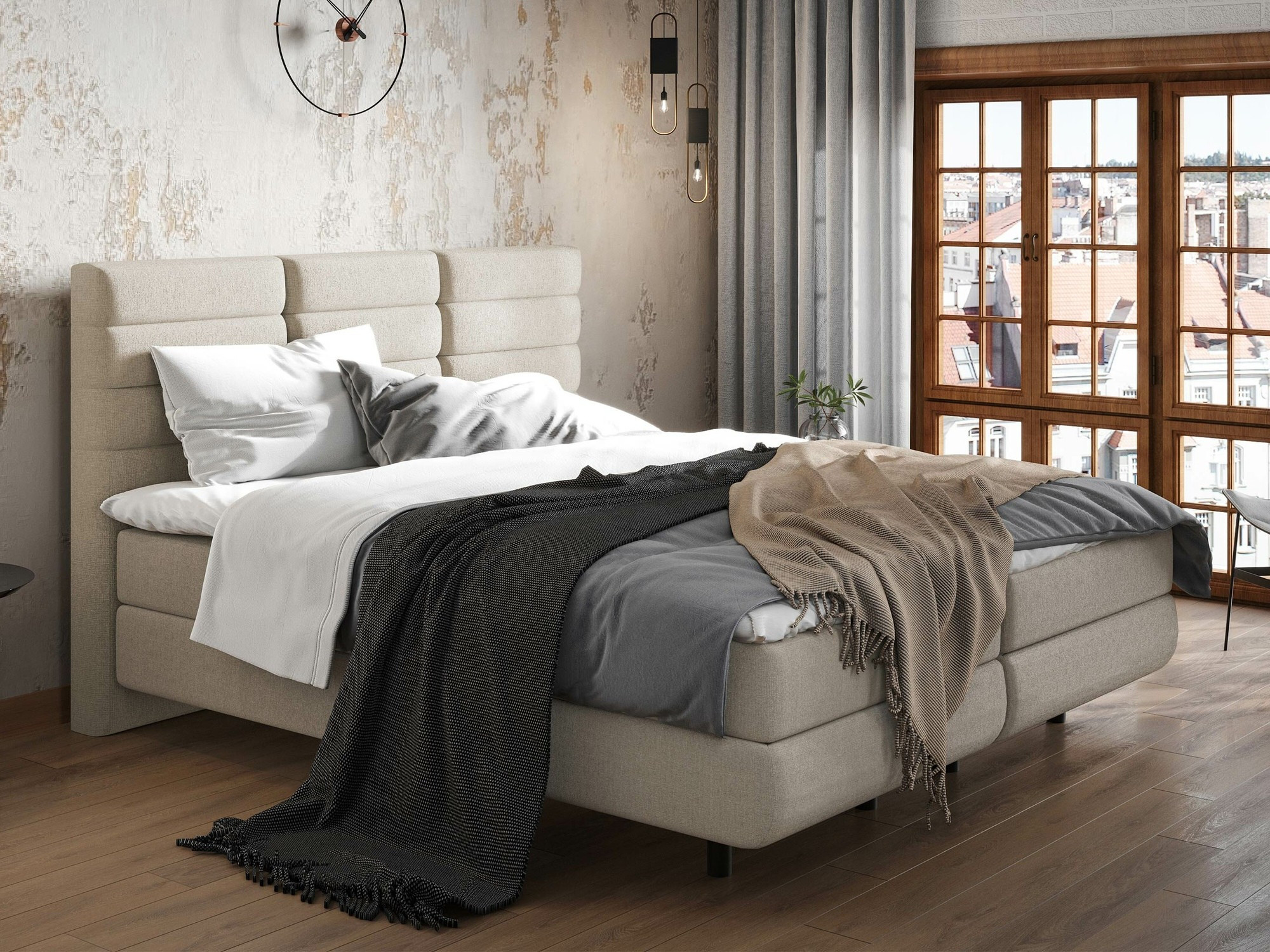 Boxspring krevet ComfiDream 180 (Barrel 04)