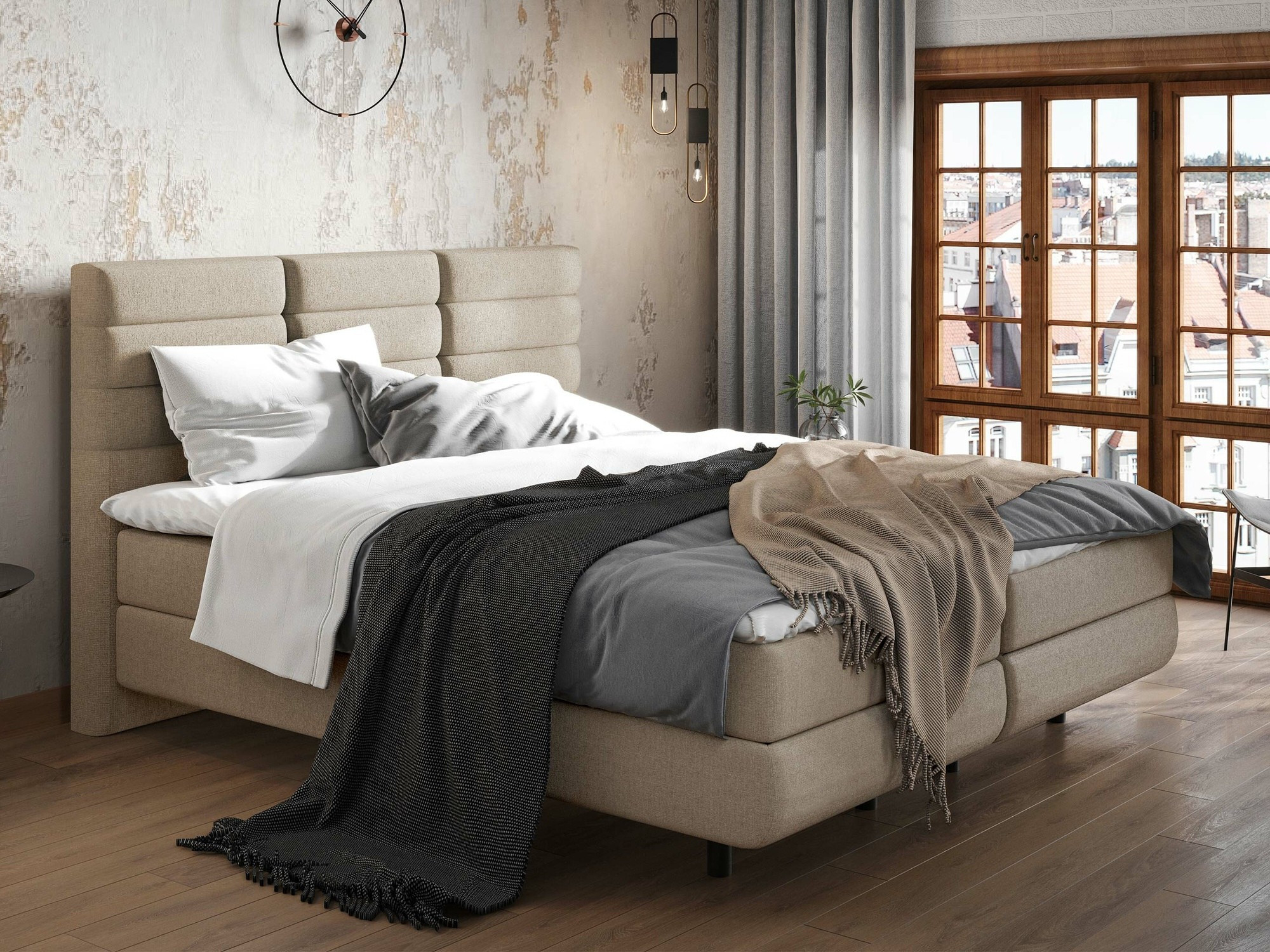 Boxspring krevet ComfiDream 180 (Barrel 09)