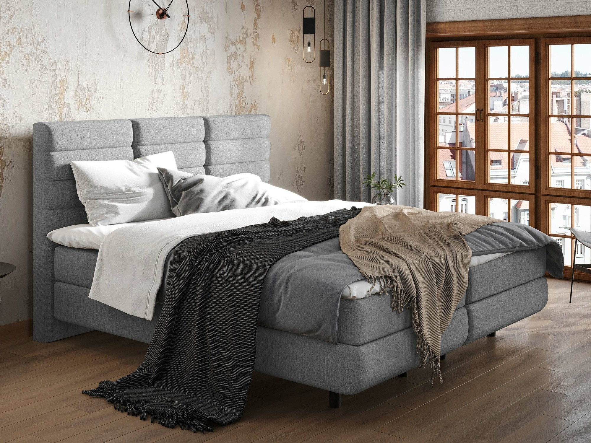 Boxspring krevet ComfiDream Serena (Barrel 90)