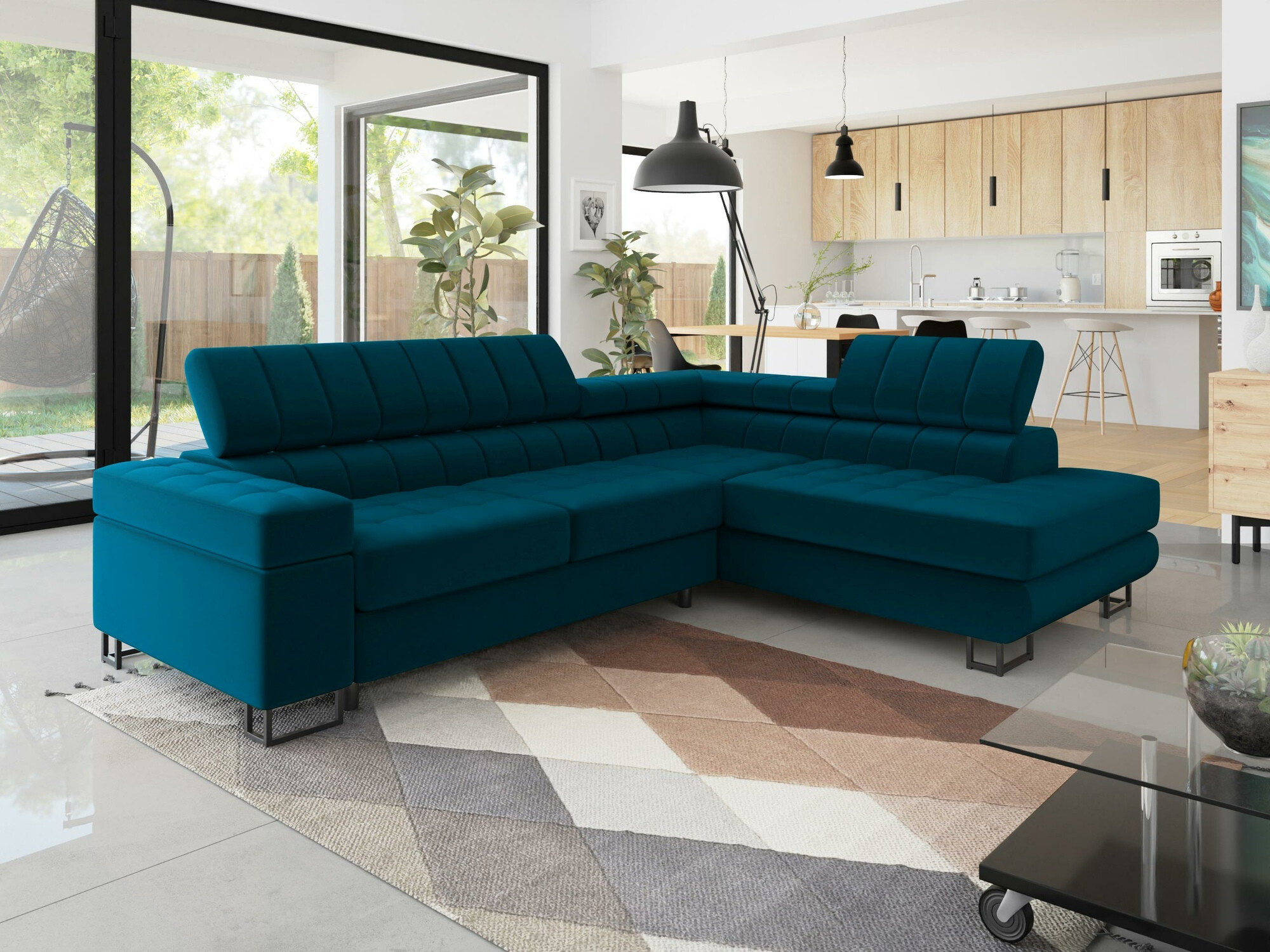 Ugaona sofa Comfivo 247 (Venus velvet 2911)