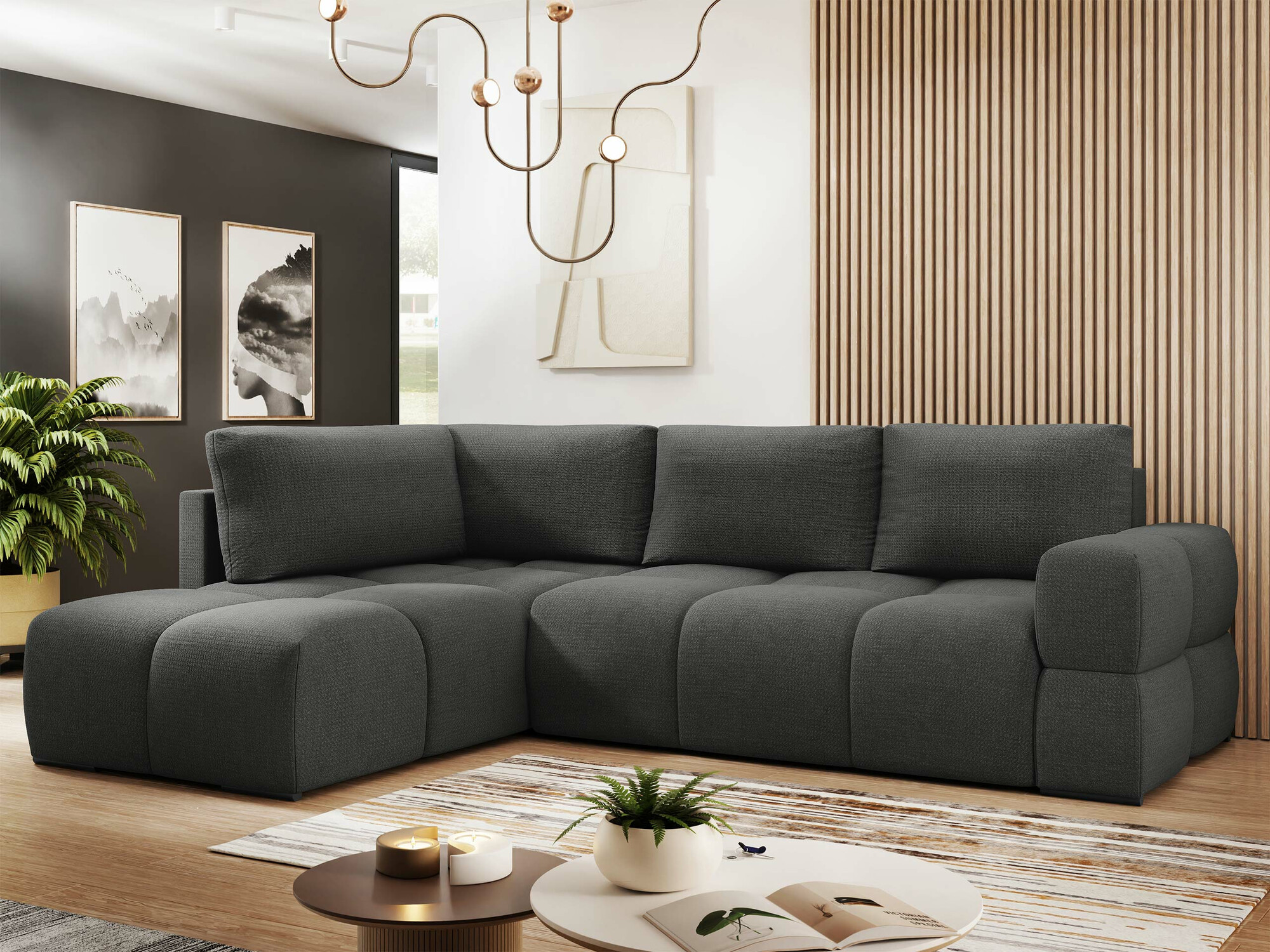 Ugaona sofa Lincoln 198 (Artico Antricit (ugalj))