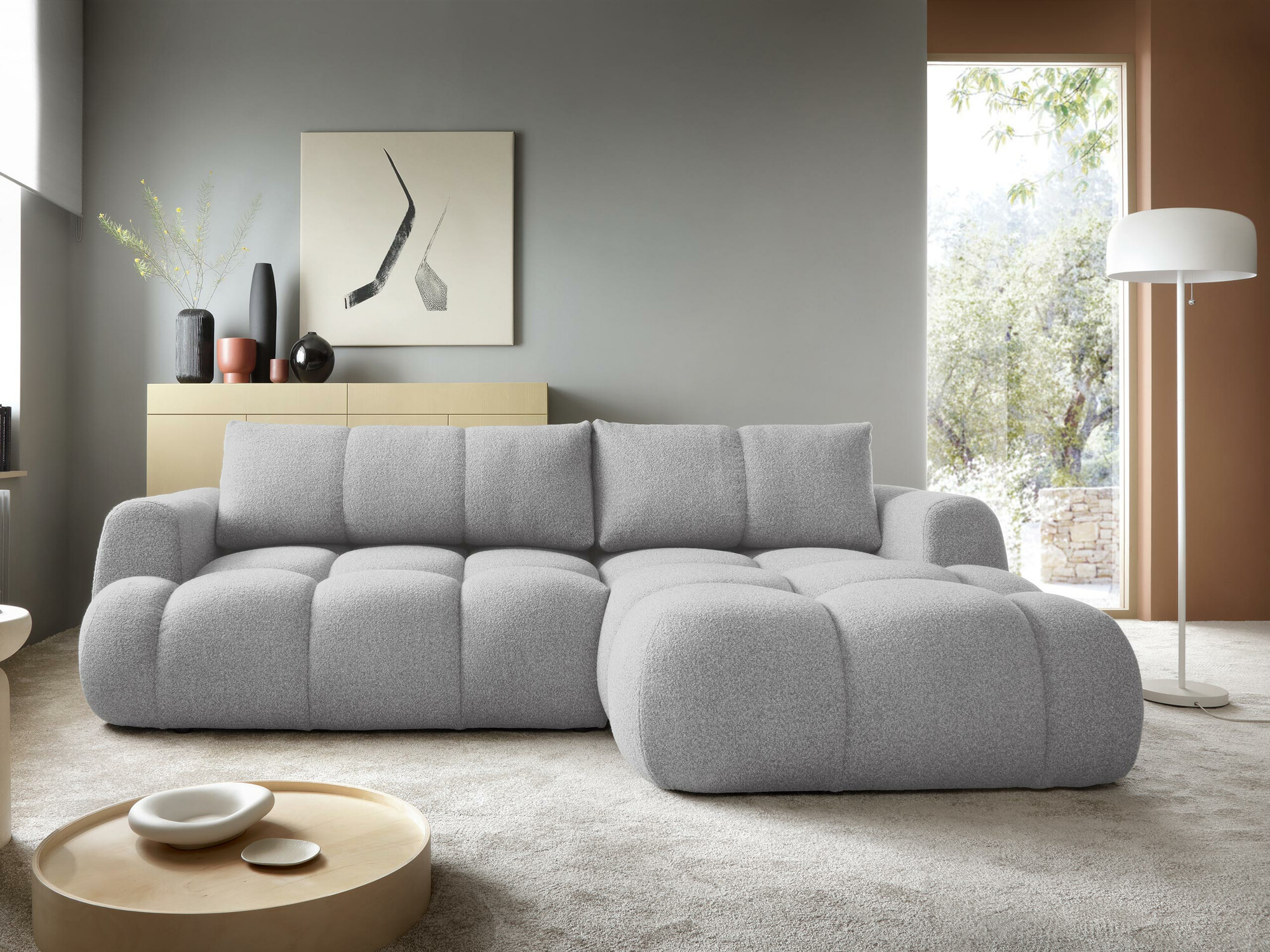 Ugaona sofa TrendyNest 109 (Now Or Never 83)