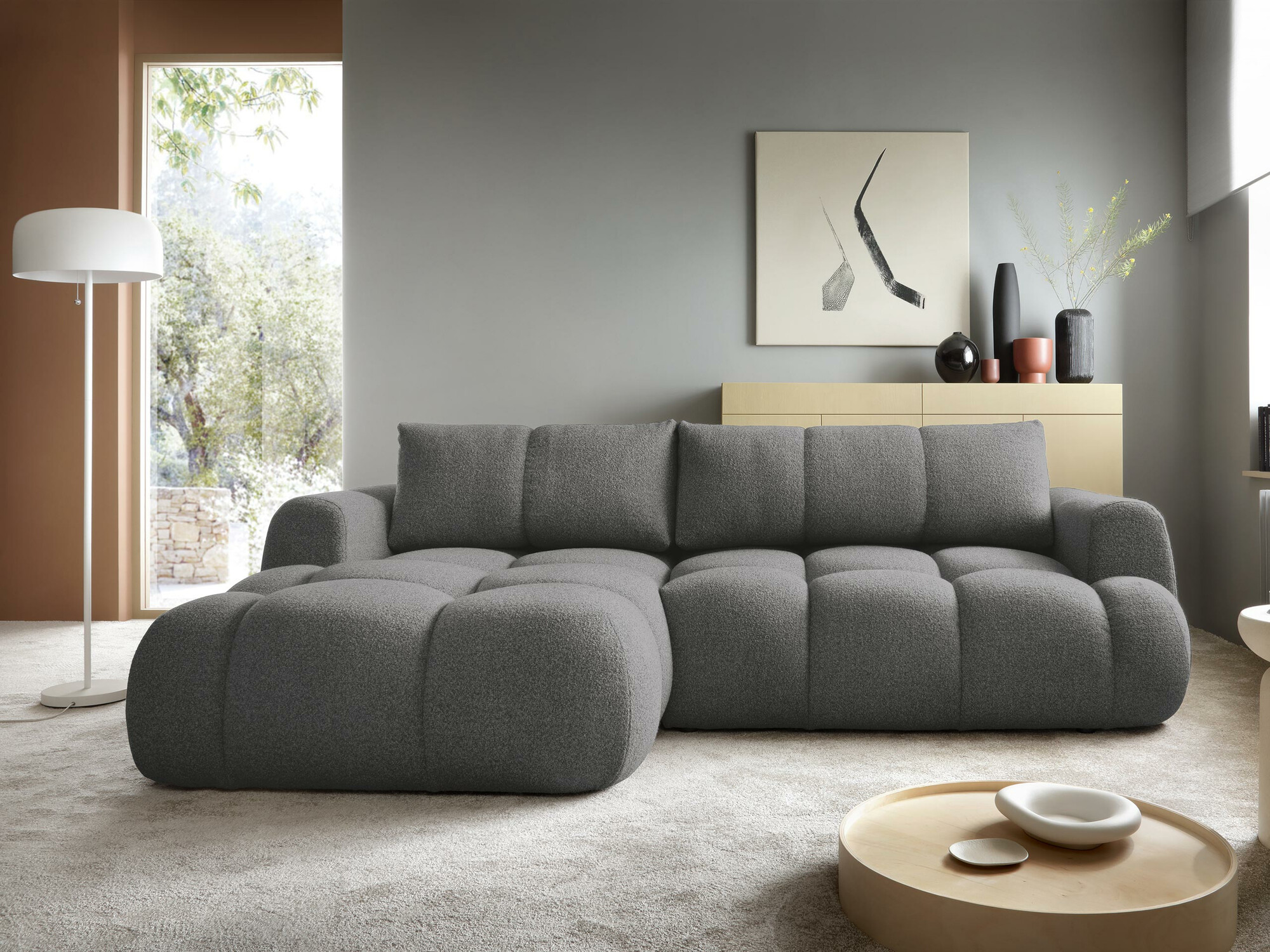 Ugaona sofa TrendyNest 109 (Now Or Never 92)