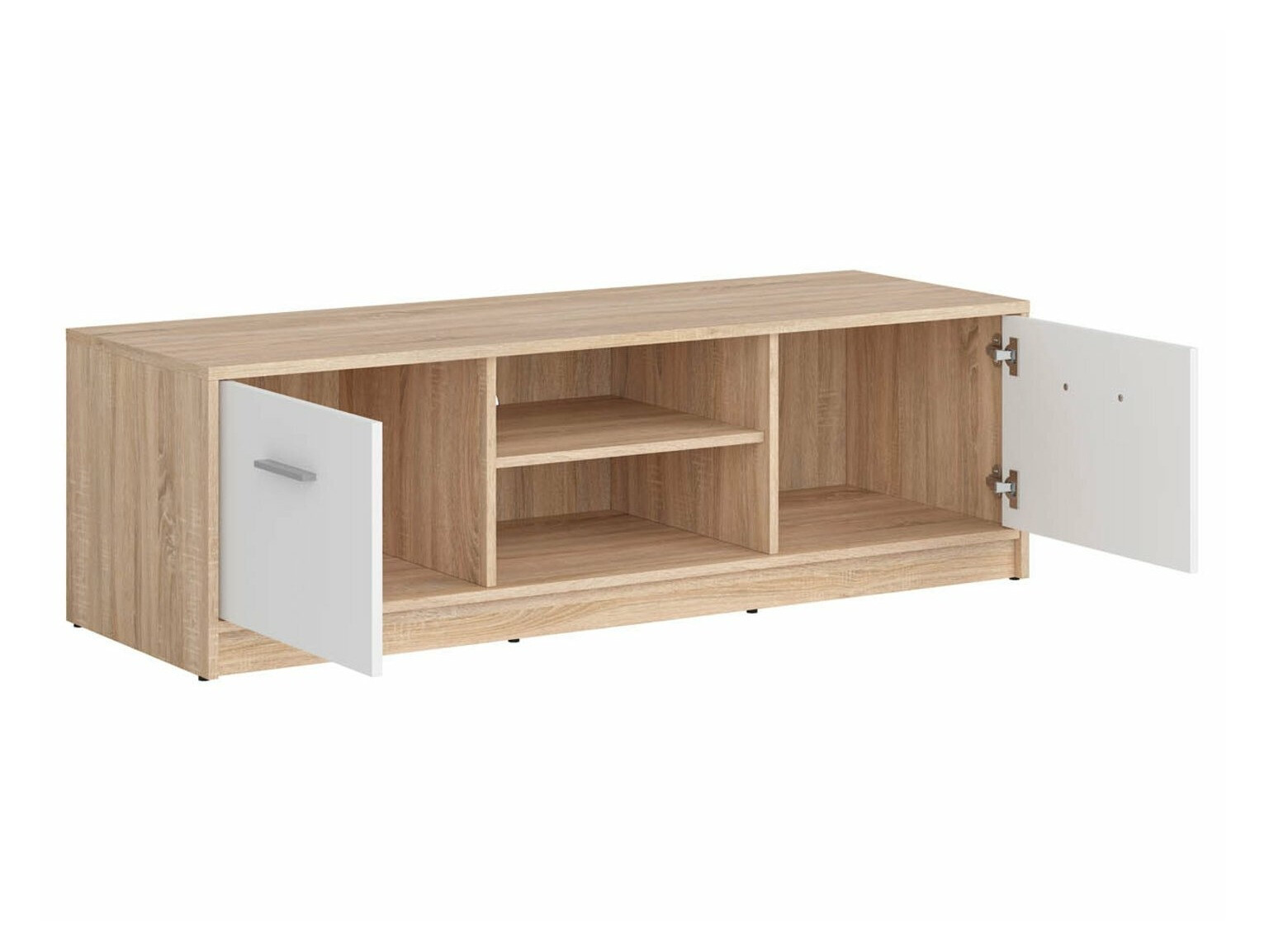 TV sto Novsore 100 (Sonoma hrast + Belo)