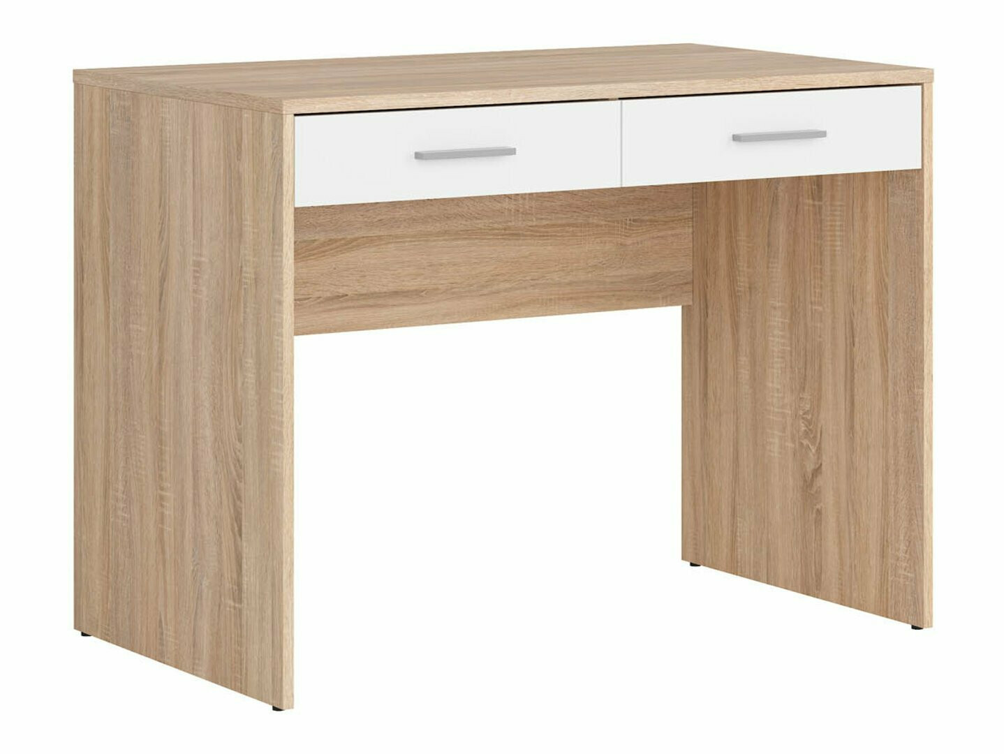Kancelarijski sto Novsore 109 (Sonoma hrast + Belo)