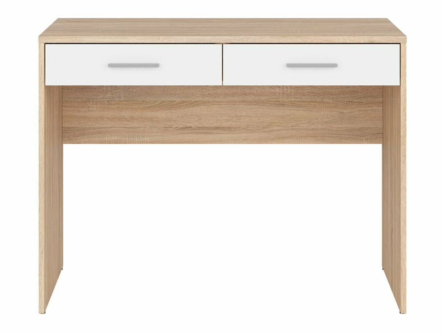 Kancelarijski sto Novsore 109 (Sonoma hrast + Belo)