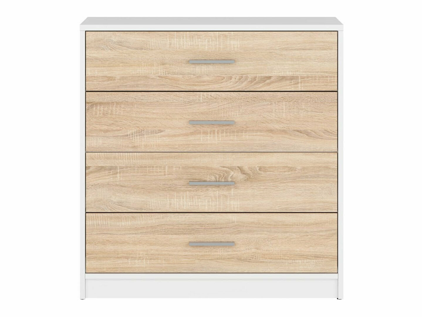 Komoda Novsore 101 (Belo + Sonoma hrast)