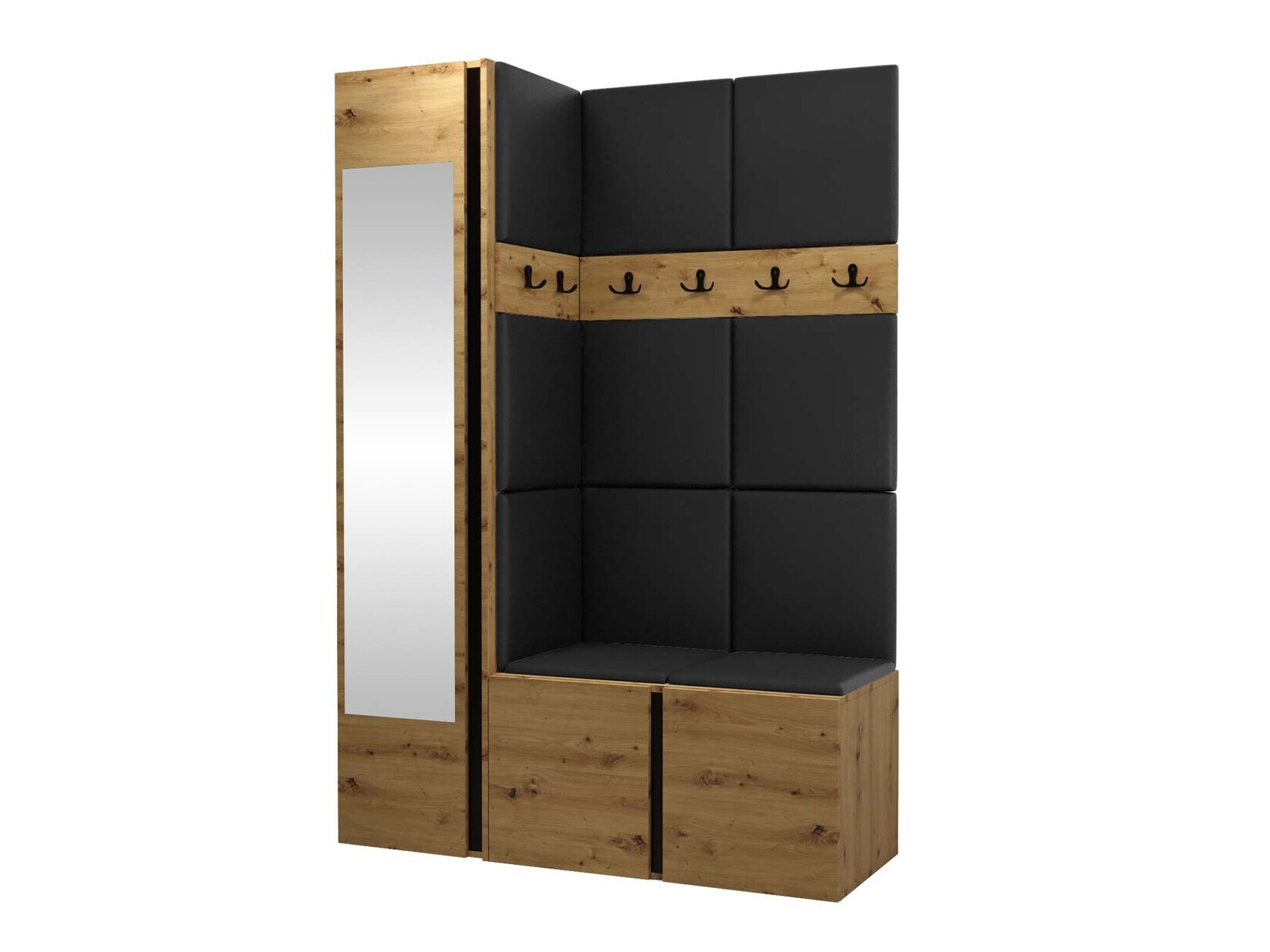 Set za hodnik Hartford 277 (Eko koža Soft 011)