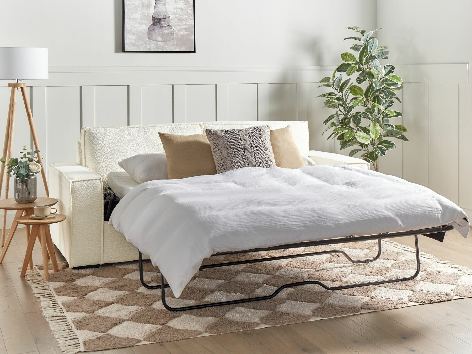 Sofa na razvlačenje Berwyn 2375 (Belo)