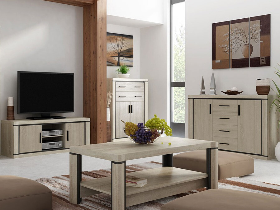 Stočić za kafu Lorelie 114 (Sonoma hrast)