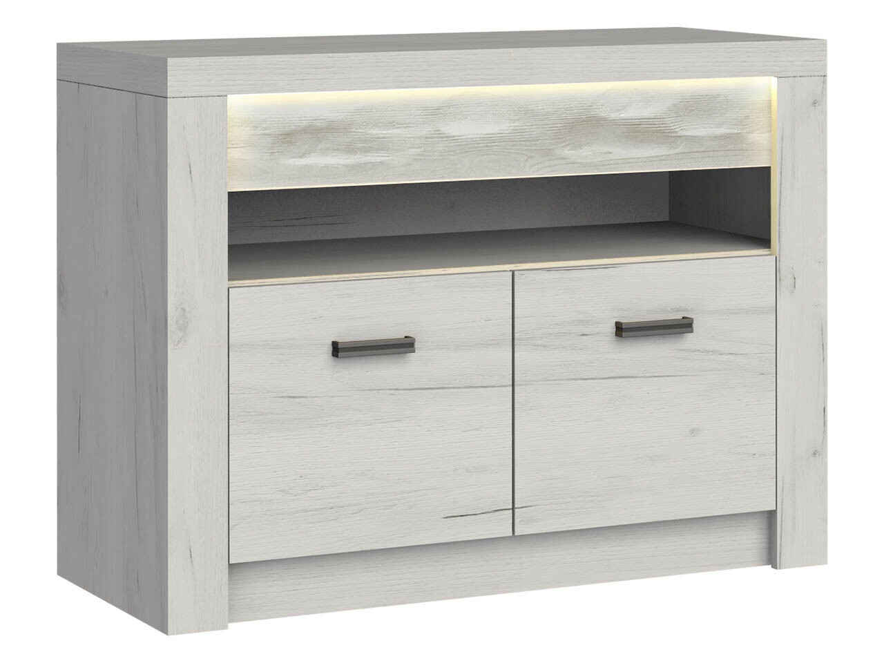 TV sto Serfeno 107 (Craft vhite)