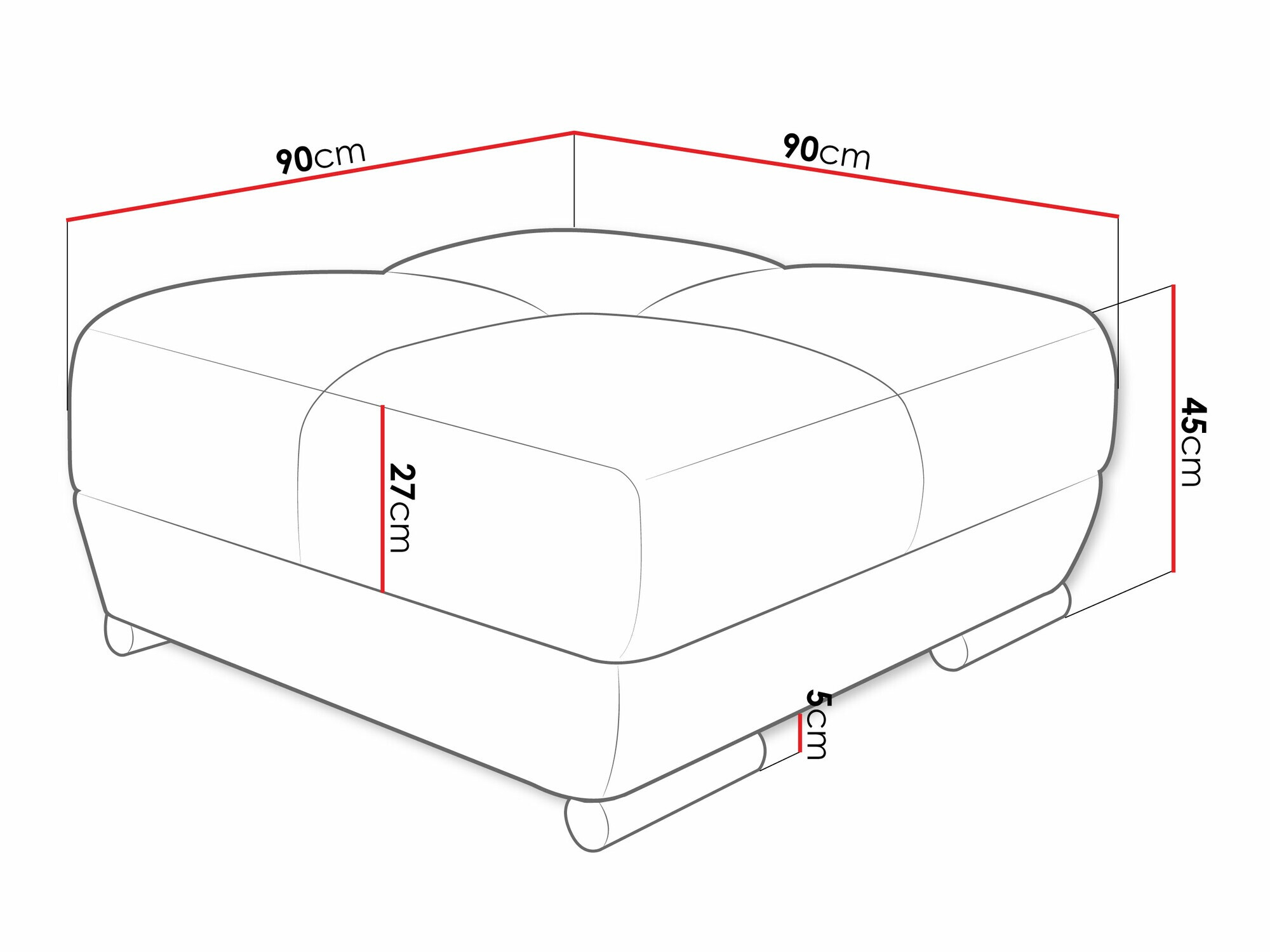 Tapacirana klupa Camden 104 (Velo 633)