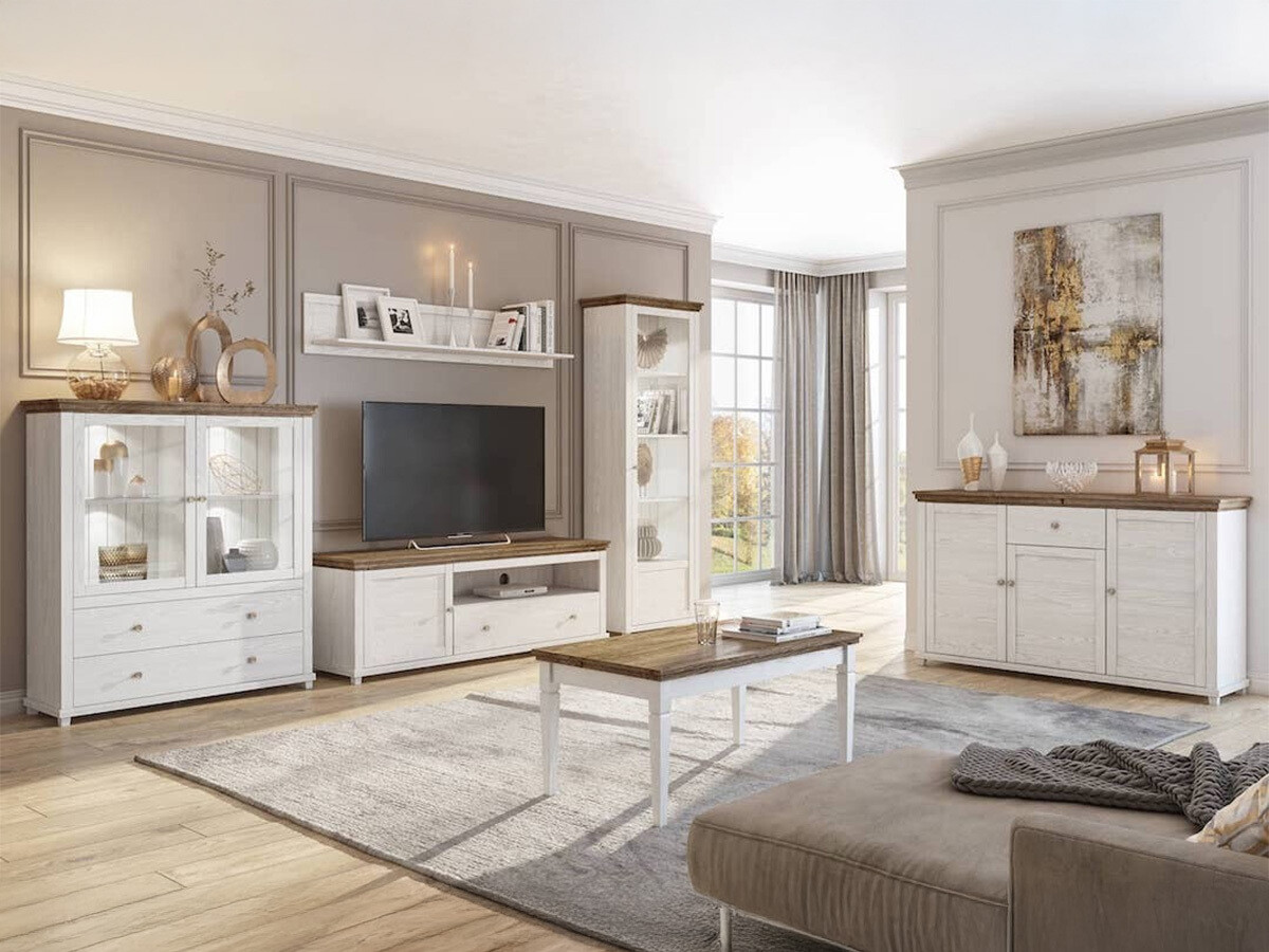 Stočić za kafu Tolnue 108 (Beljeni jasen + Храст лефкас)