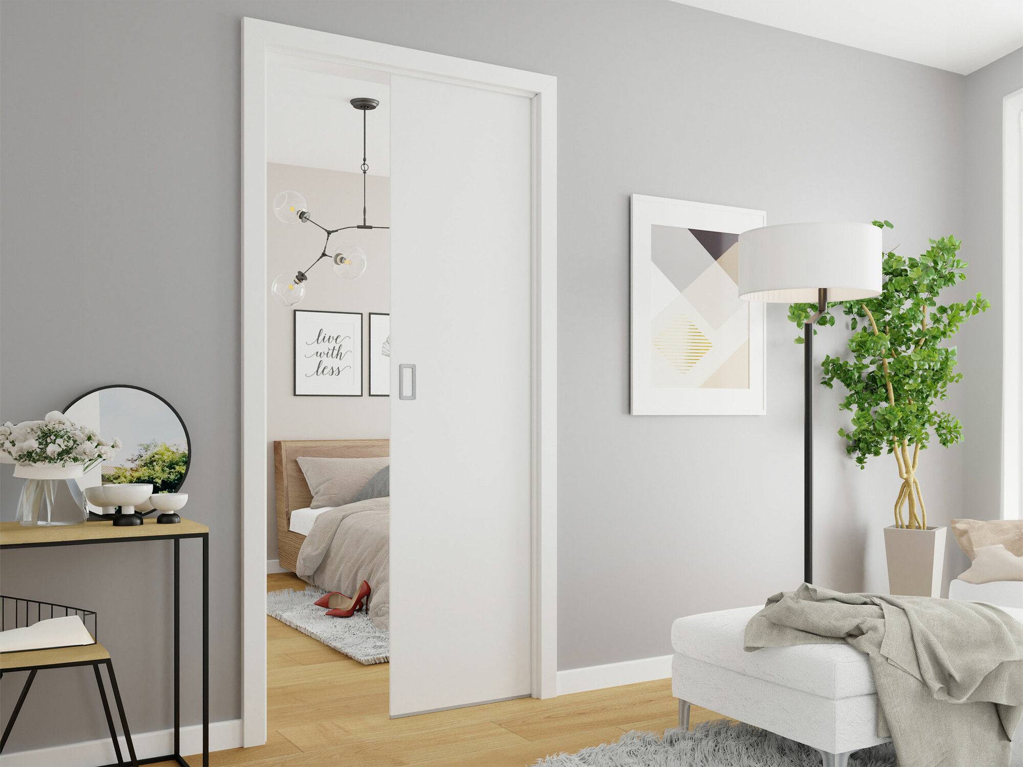 Klizna vrata Dover 220 (Belo)