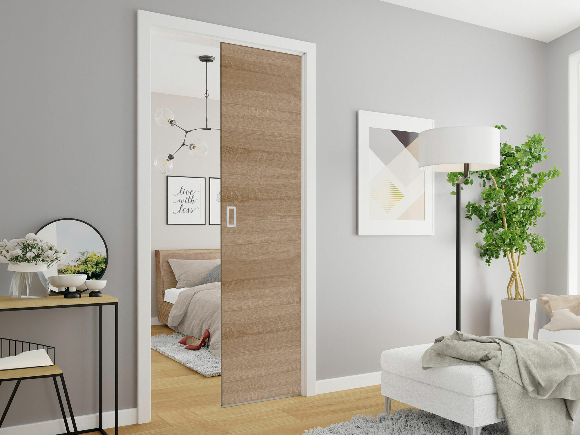 Klizna vrata Dover 220 (Sonoma hrast)