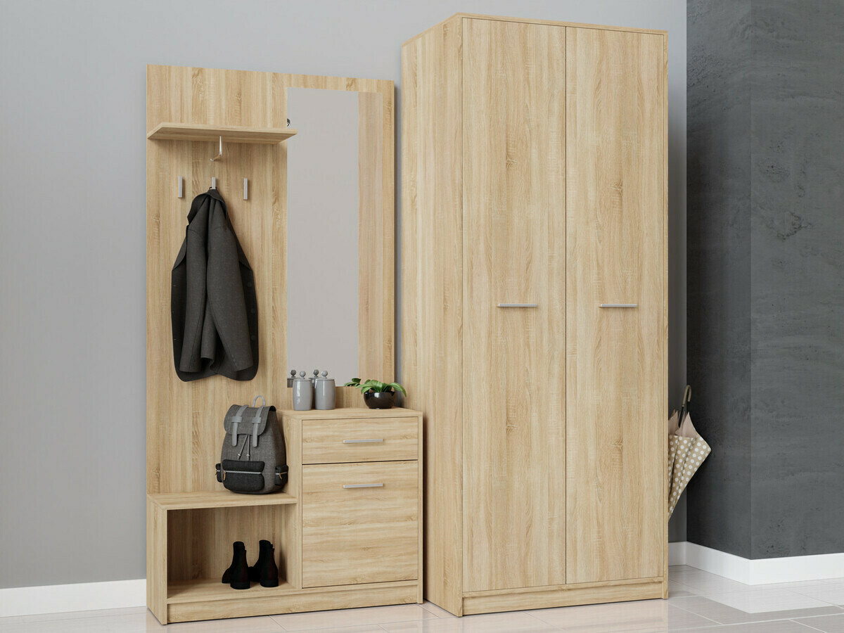 Set za hodnik Novsore 121 (Sonoma hrast)