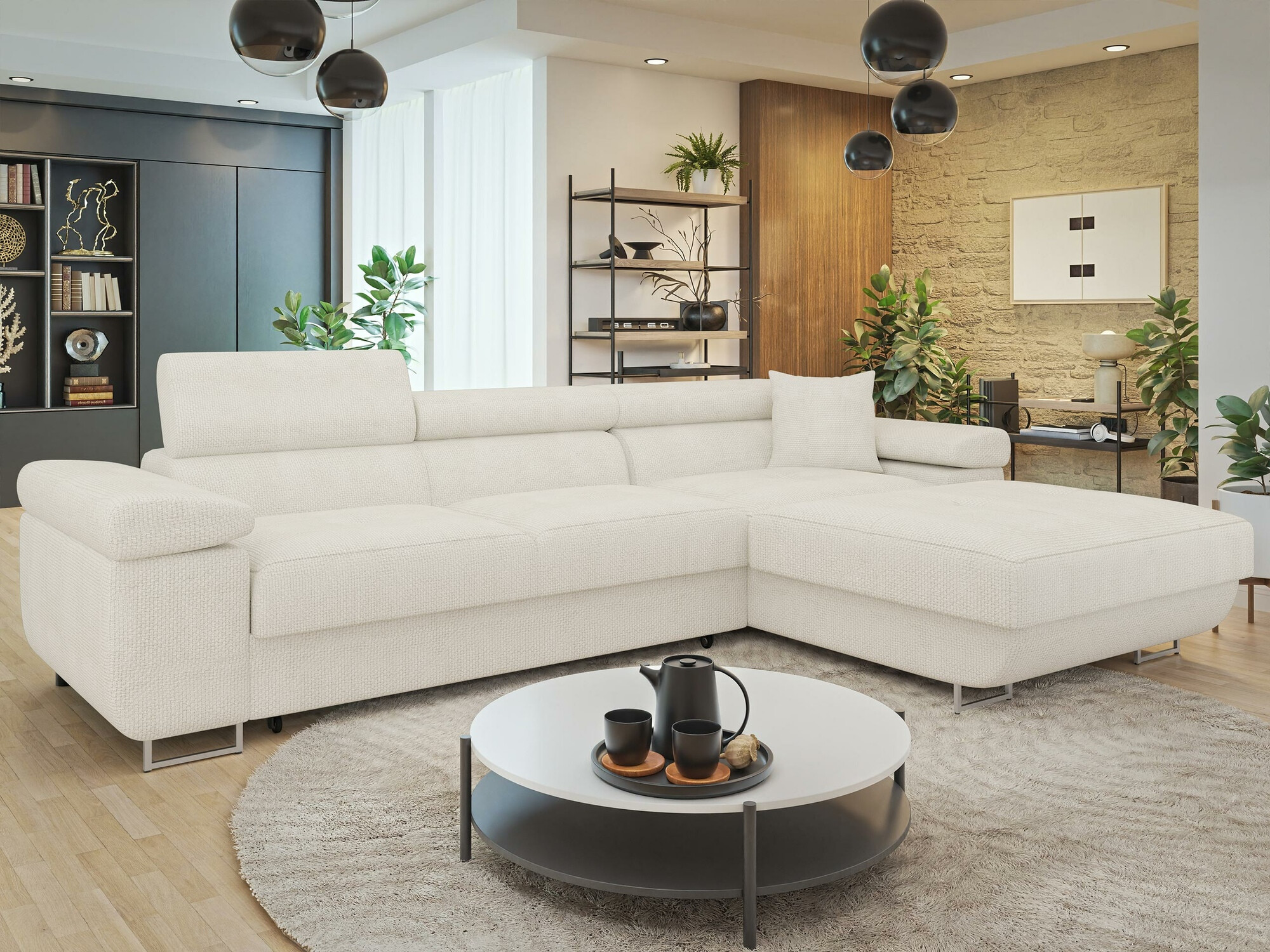 Ugaona sofa Comfivo Eliferu 102 (Flow 06)