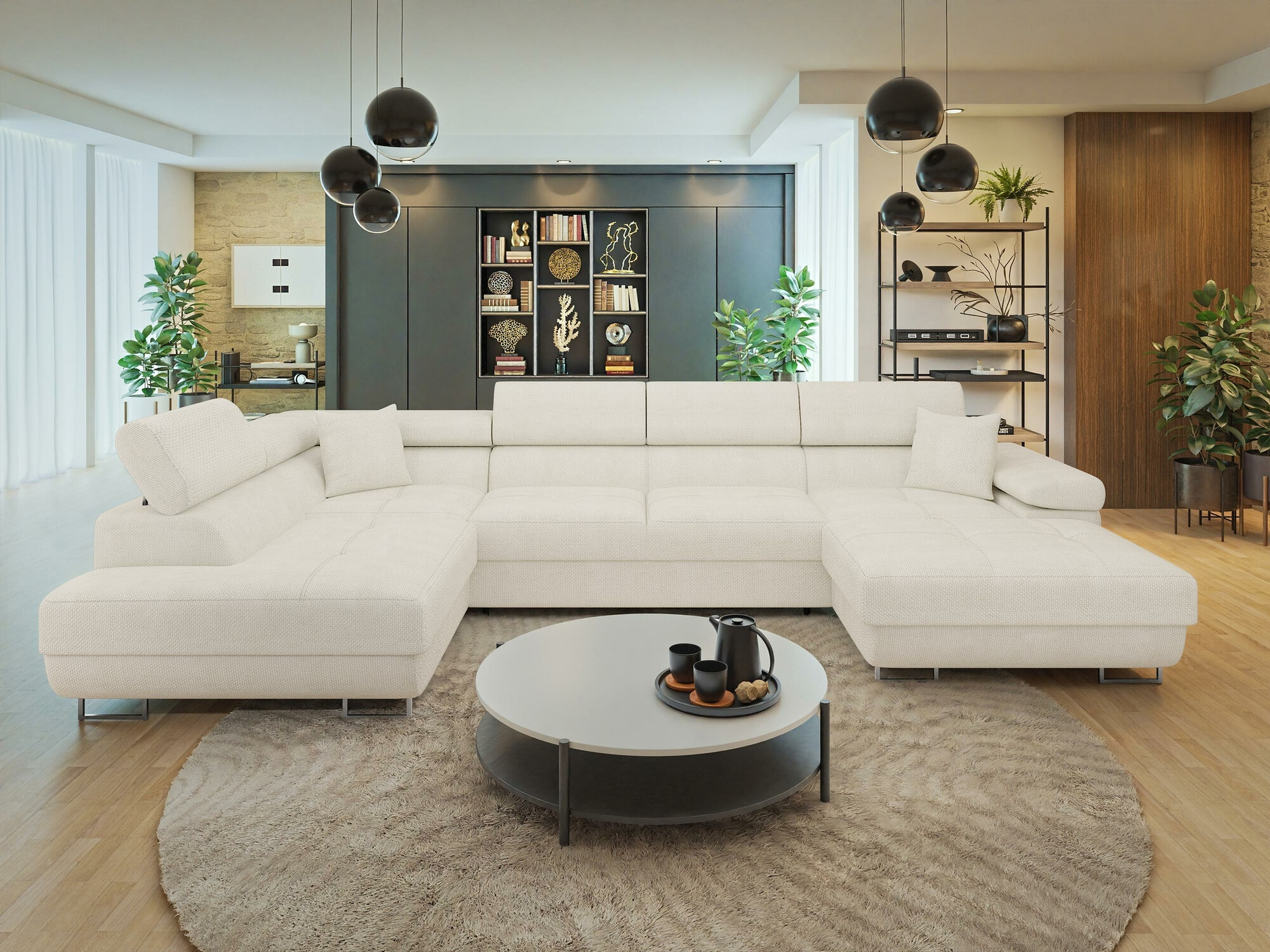 Ugaona sofa Comfivo Eliferu 103 (Flow 06)
