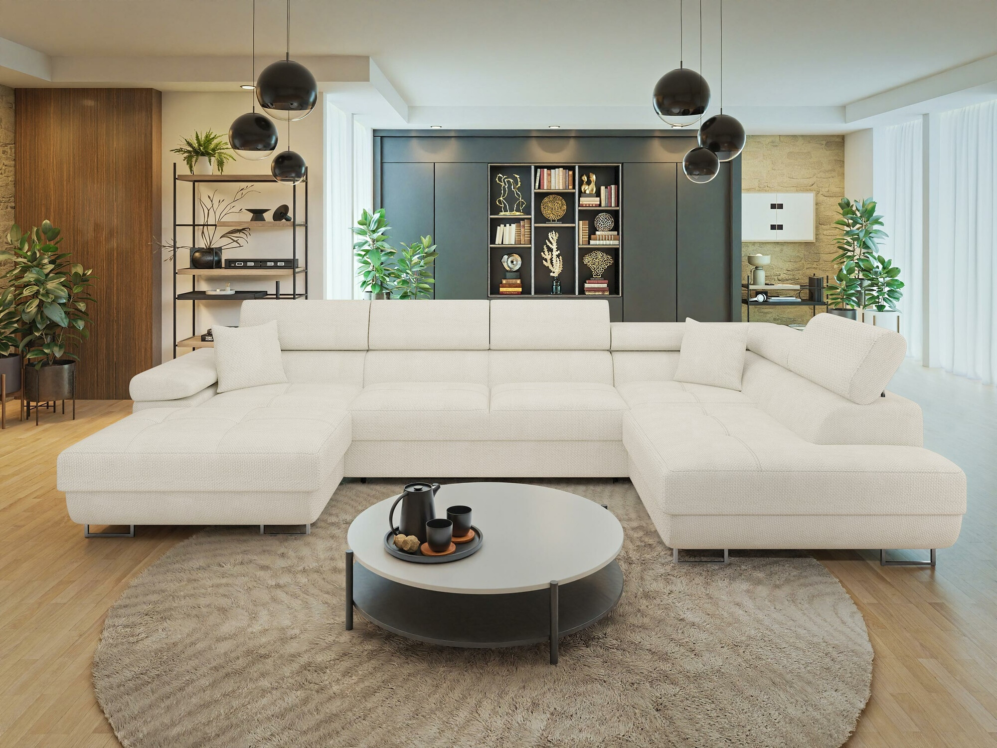 Ugaona sofa Comfivo Eliferu 103 (Flow 06)