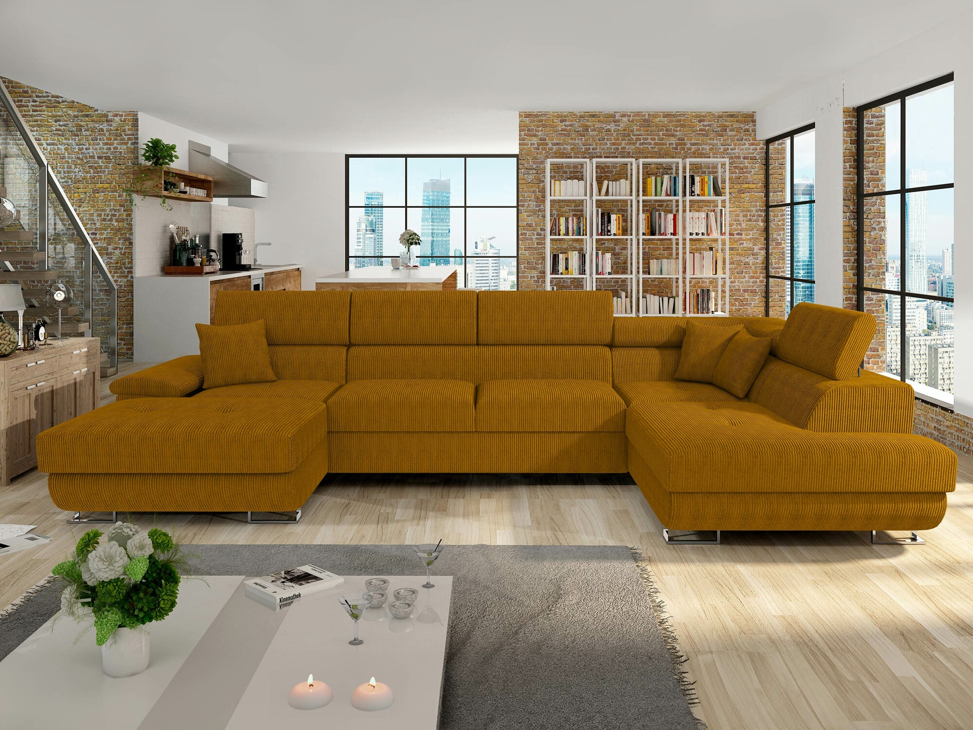 Ugaona sofa Comfivo 138 (Poso 01)