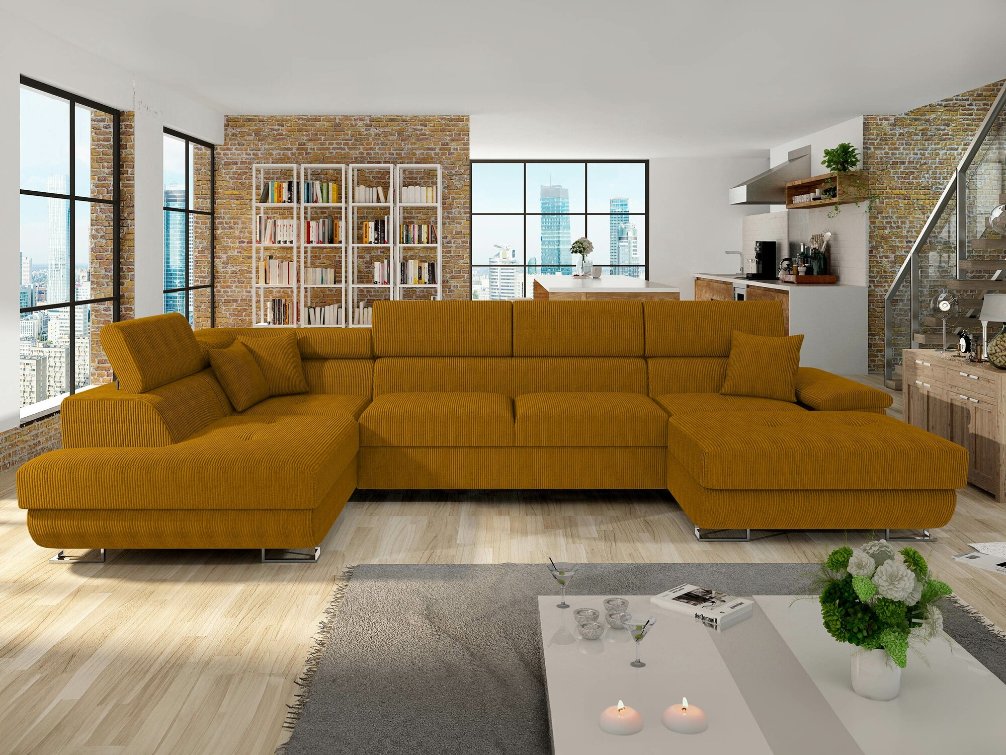 Ugaona sofa Comfivo 138 (Poso 01)