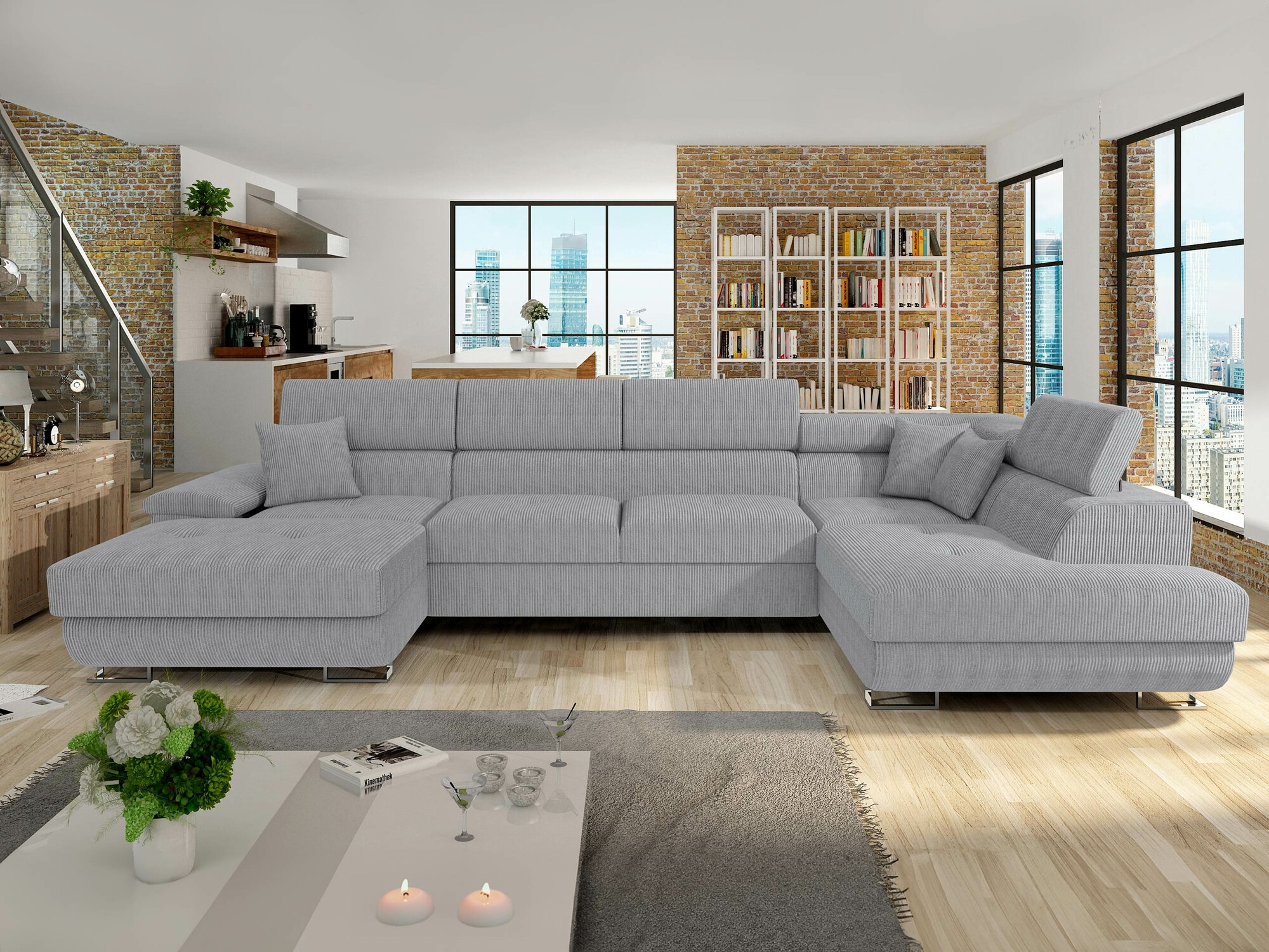 Ugaona sofa Comfivo 138 (Poso 110)