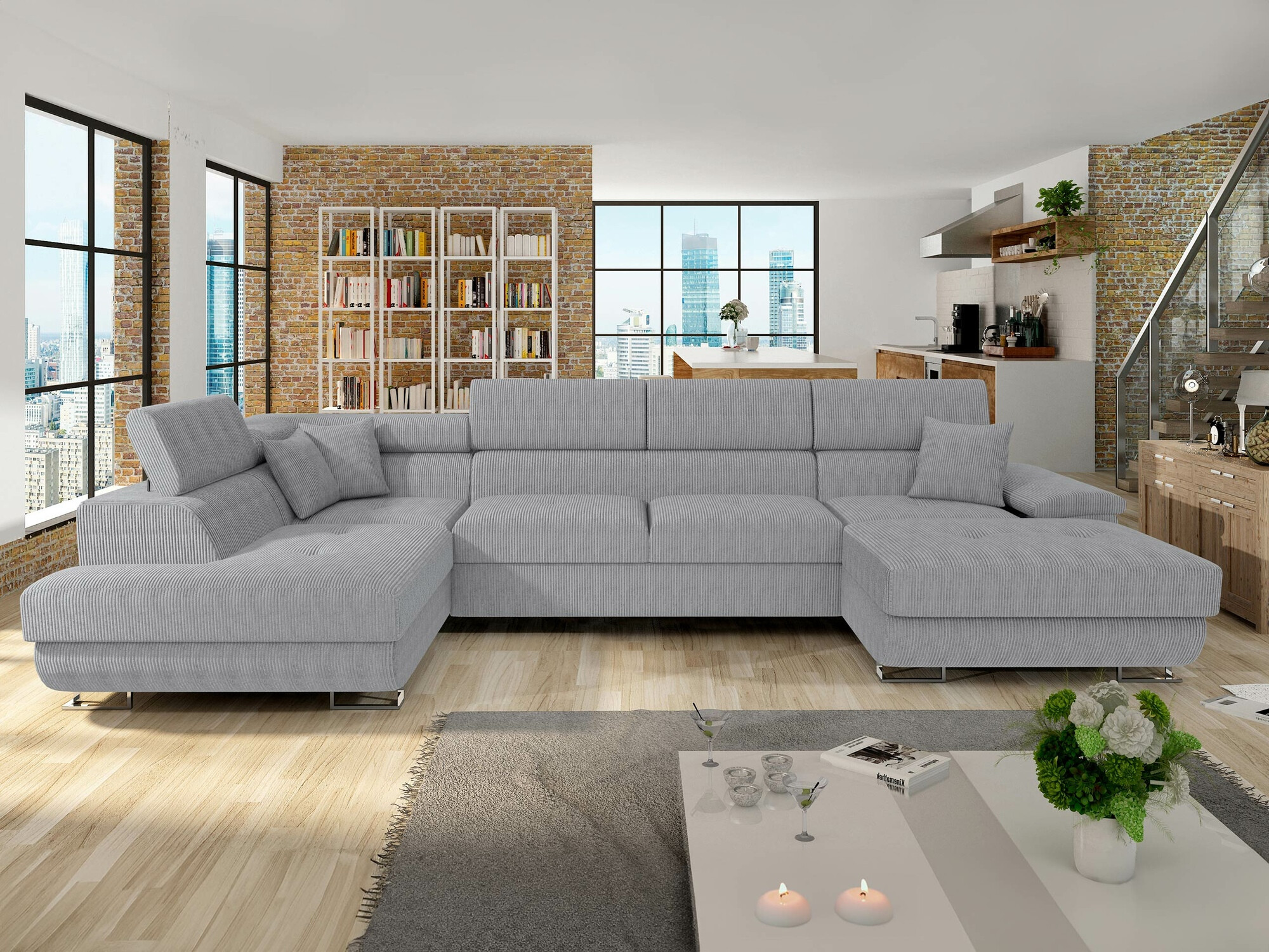 Ugaona sofa Comfivo 138 (Poso 110)