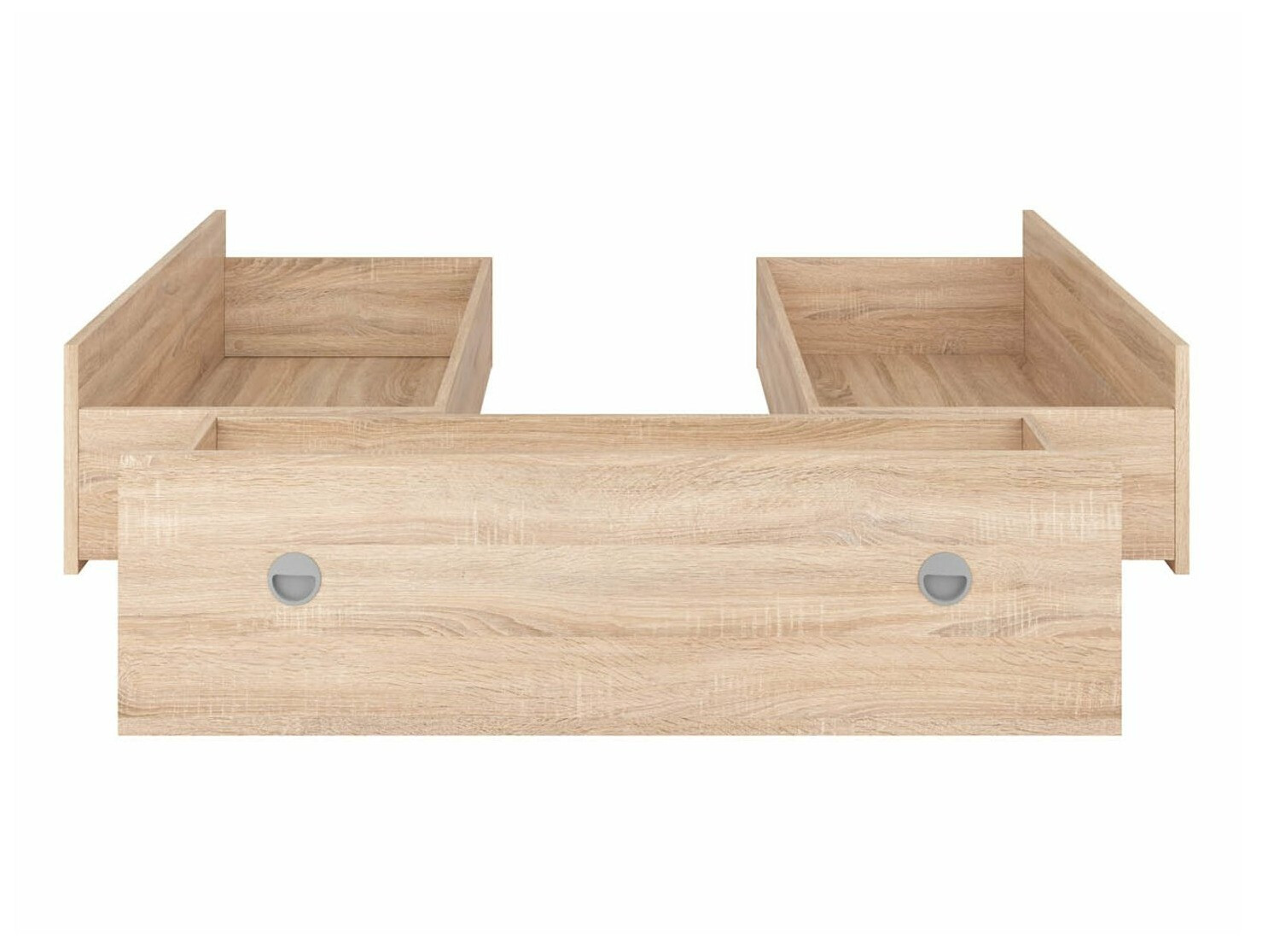 Kutija za posteljinu Novsore 129 (Sonoma hrast) (3 kom.)