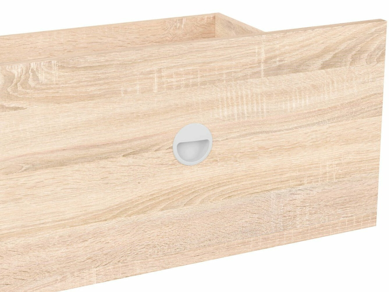 Kutija za posteljinu Novsore 131 (Sonoma hrast) (3 kom.)