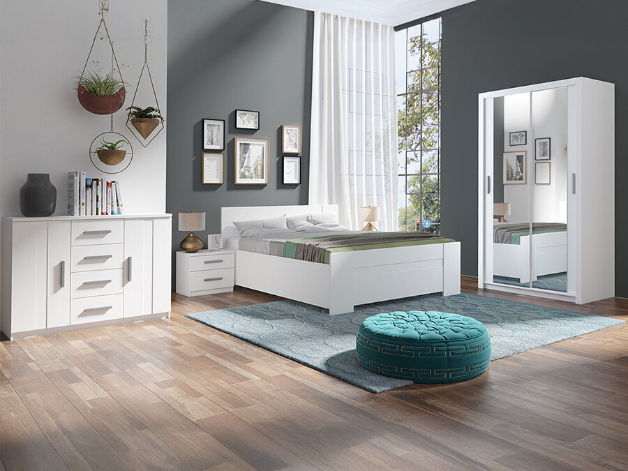 Set spavaća soba Catromi 112 (Belo)