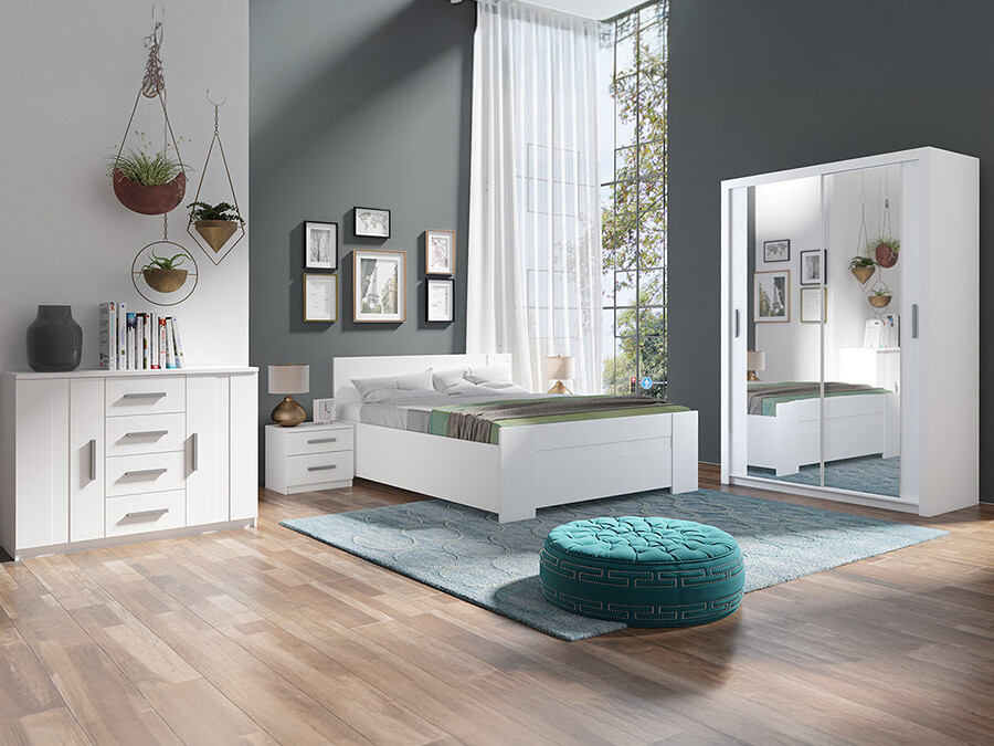 Set spavaća soba Catromi 113 (Belo)