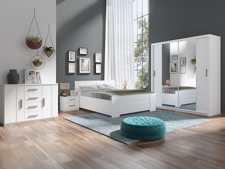 Set spavaća soba Catromi 114 (Belo)