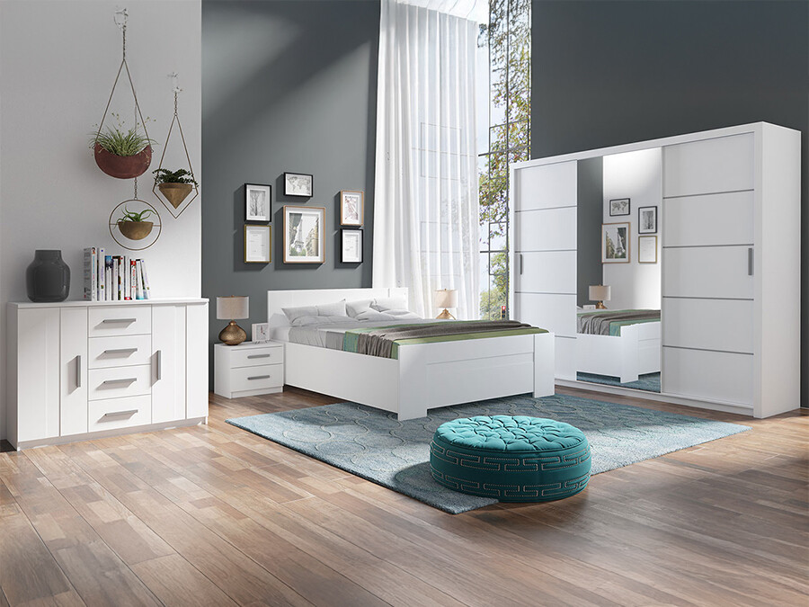 Set spavaća soba Catromi 116 (Belo)