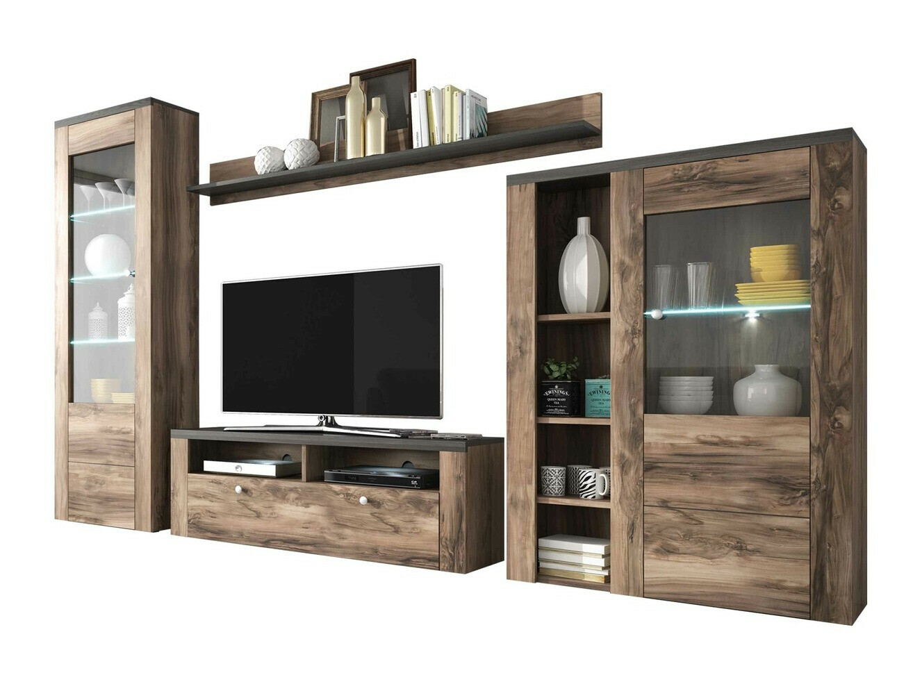 Set za dnevnu sobu Salelbo 100 (Orah)