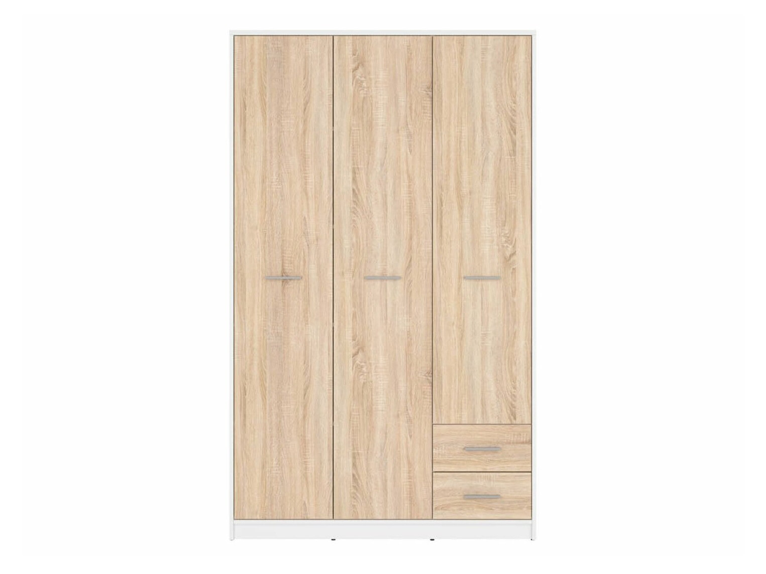 Ormar Novsore 134 (Belo + Sonoma hrast)