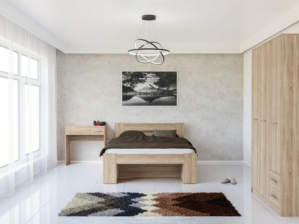 Set spavaća soba Novsore 144 (Sonoma hrast)