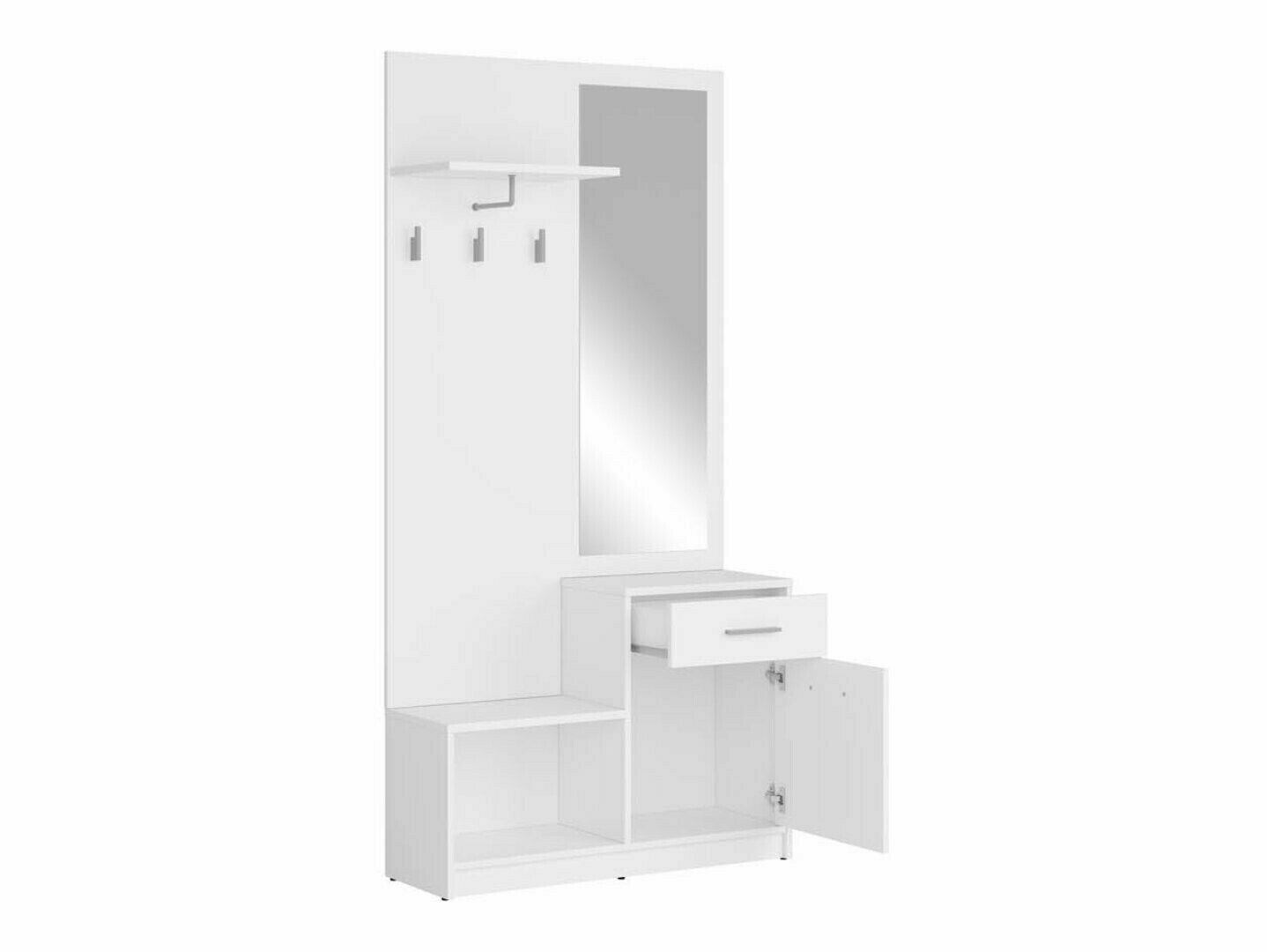 Set za hodnik Novsore 145 (Belo)