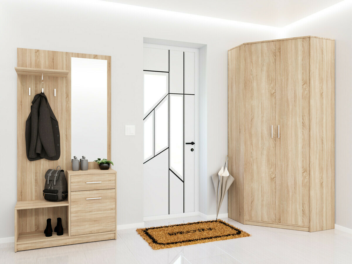 Set za hodnik Novsore 145 (Sonoma hrast)