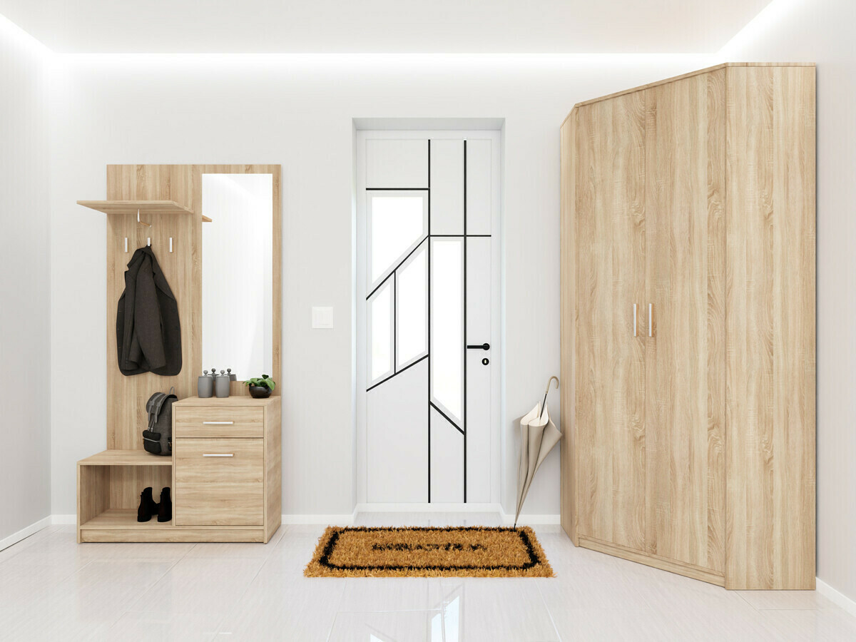 Set za hodnik Novsore 145 (Sonoma hrast)