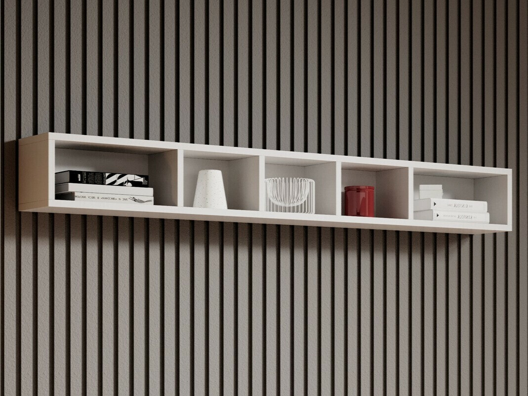 Zidna polica Torsone 105 (Belo)