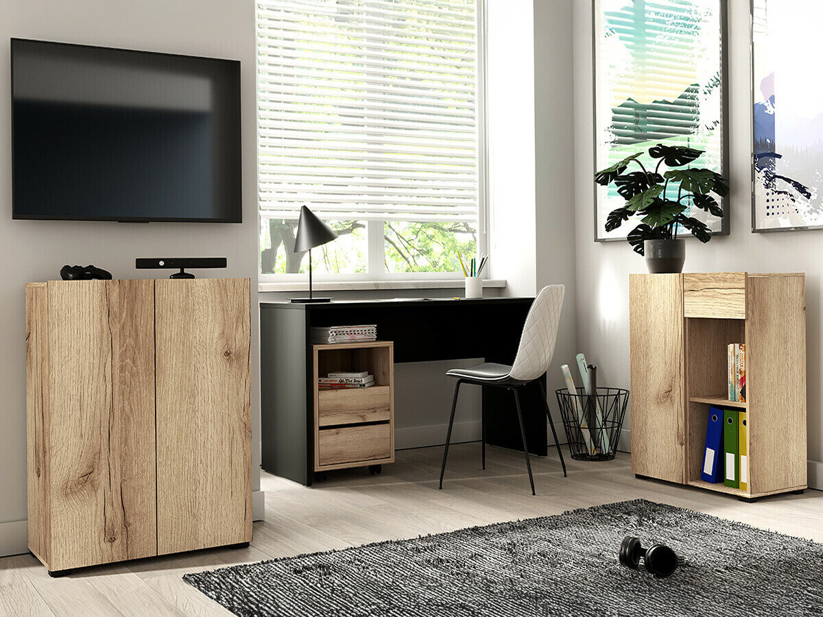 Kancelarijski sto Austin 345 (Crno)