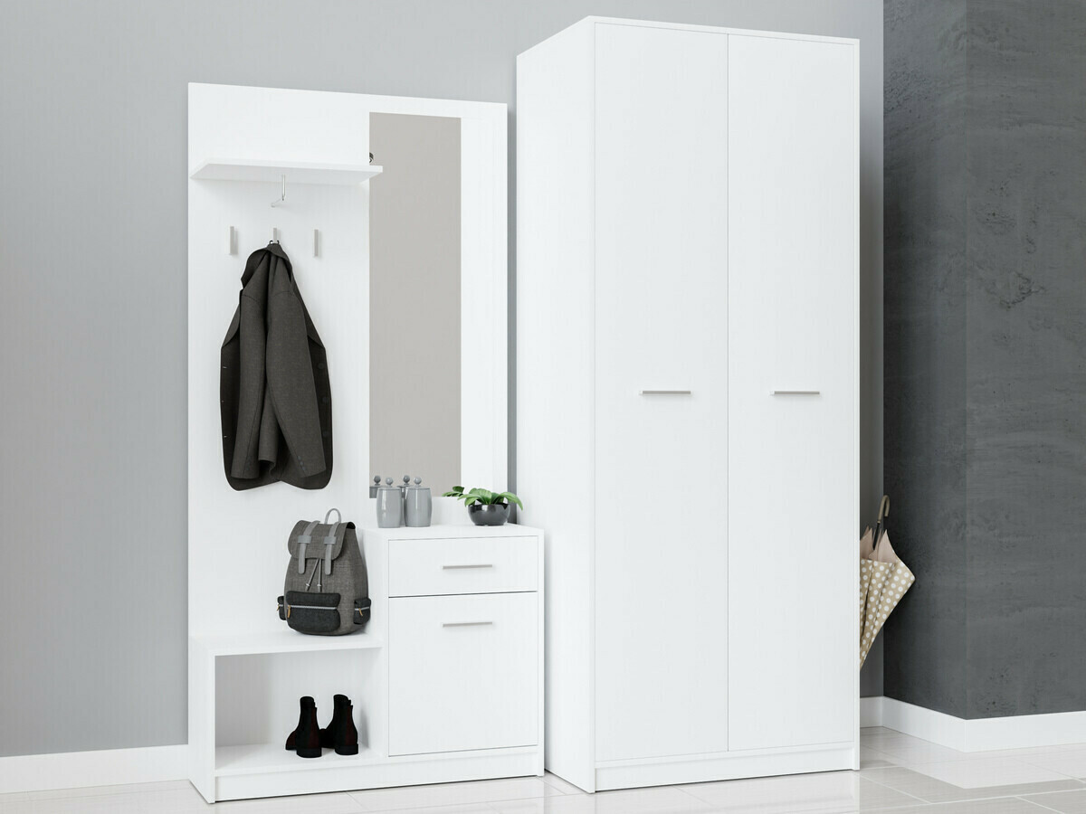 Set za hodnik Novsore 146 (Belo)