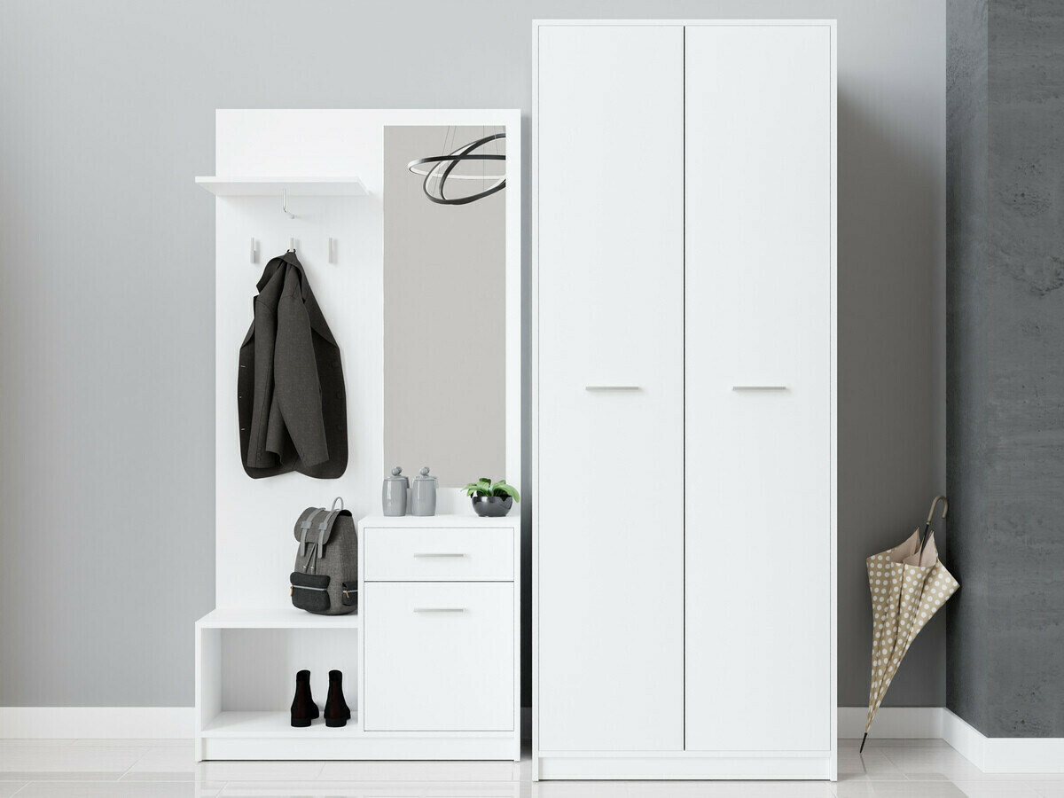 Set za hodnik Novsore 146 (Belo)